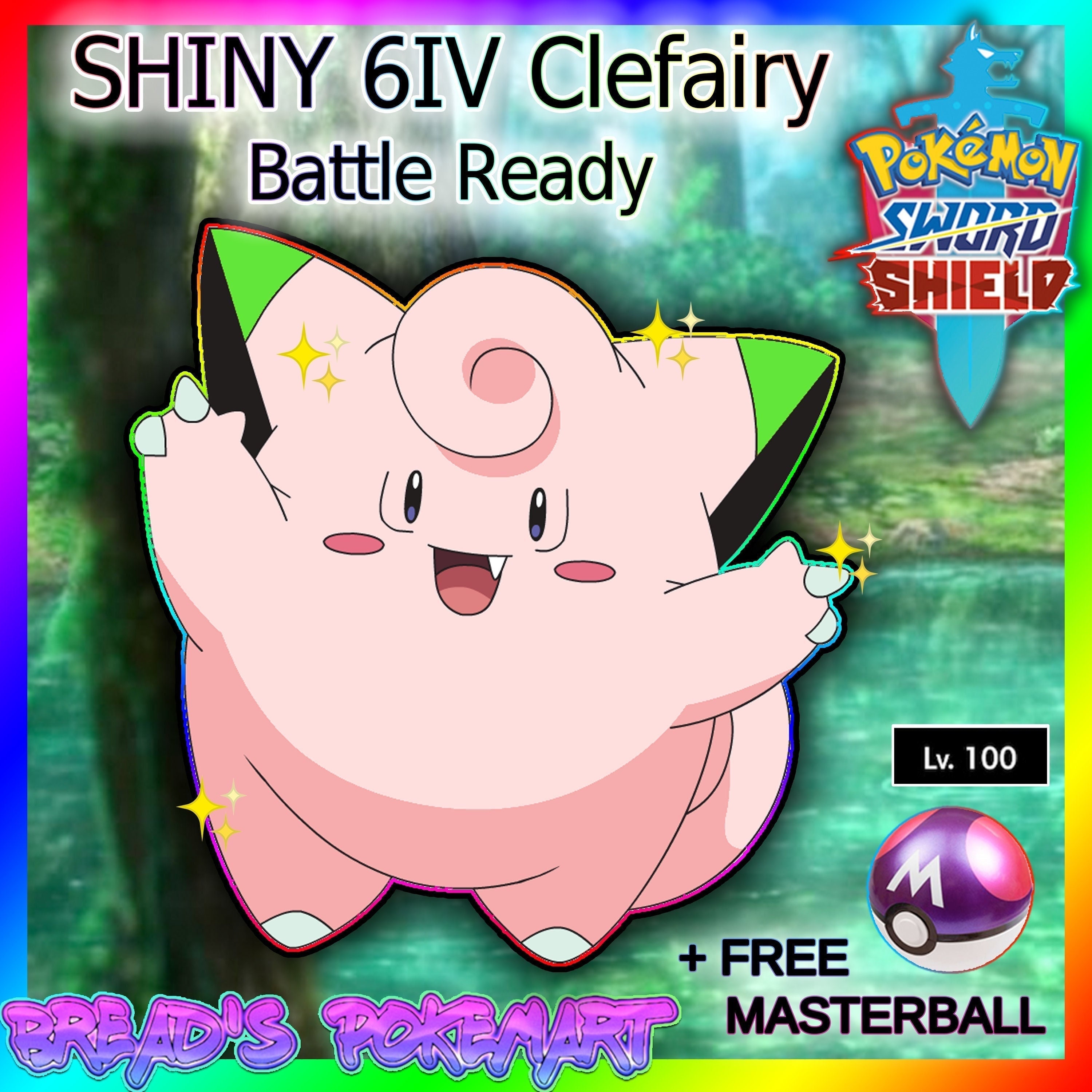 Pokemon Home // Ultra Shiny SHAYMIN 6IV Mythical Event // -  Sweden