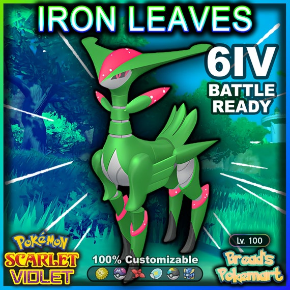 Gardevoir Gallade Iron Valiant Shiny 6IV / (Instant Download) 