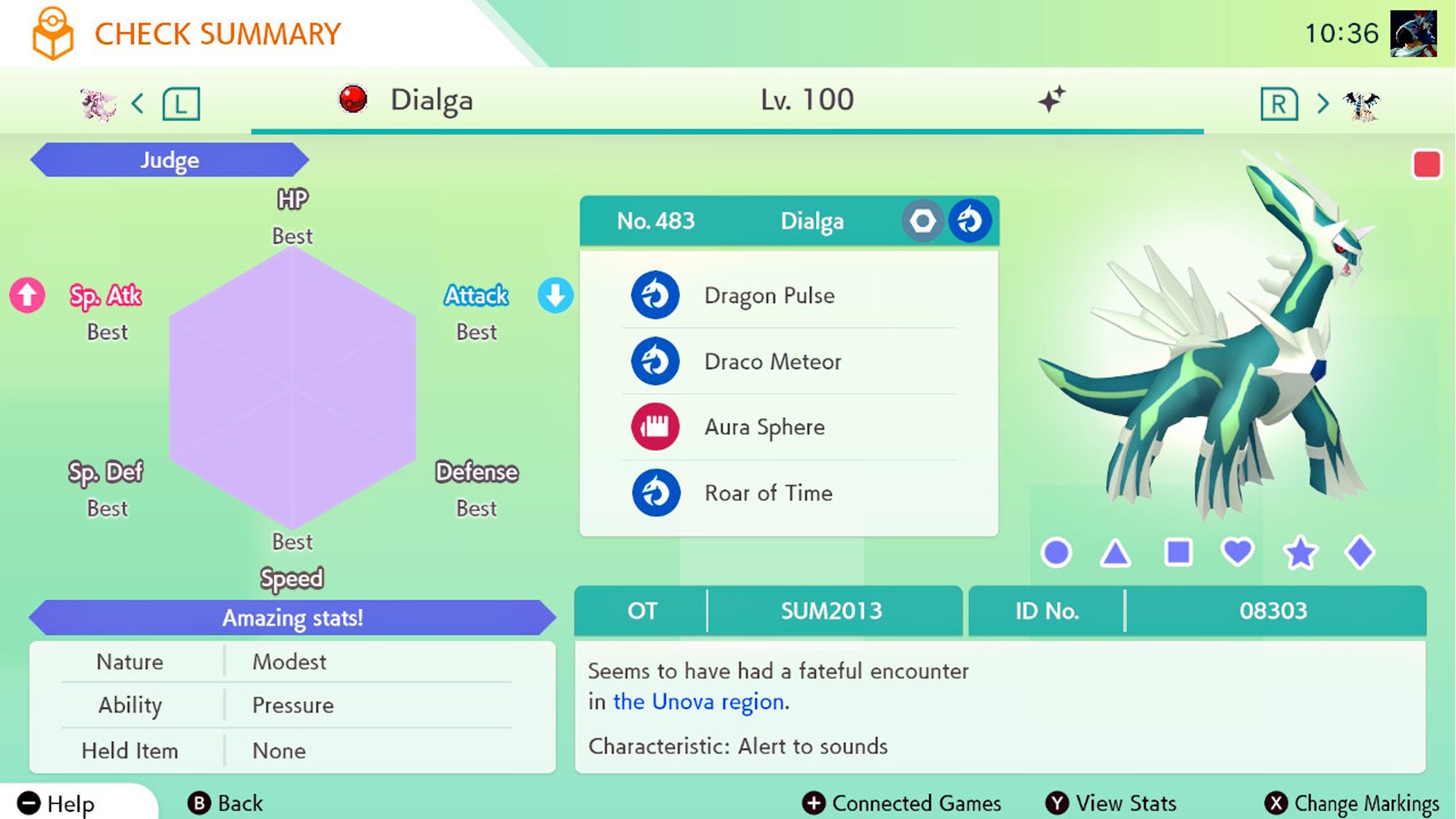 Ultra Shiny Palkia - Game Items - Gameflip