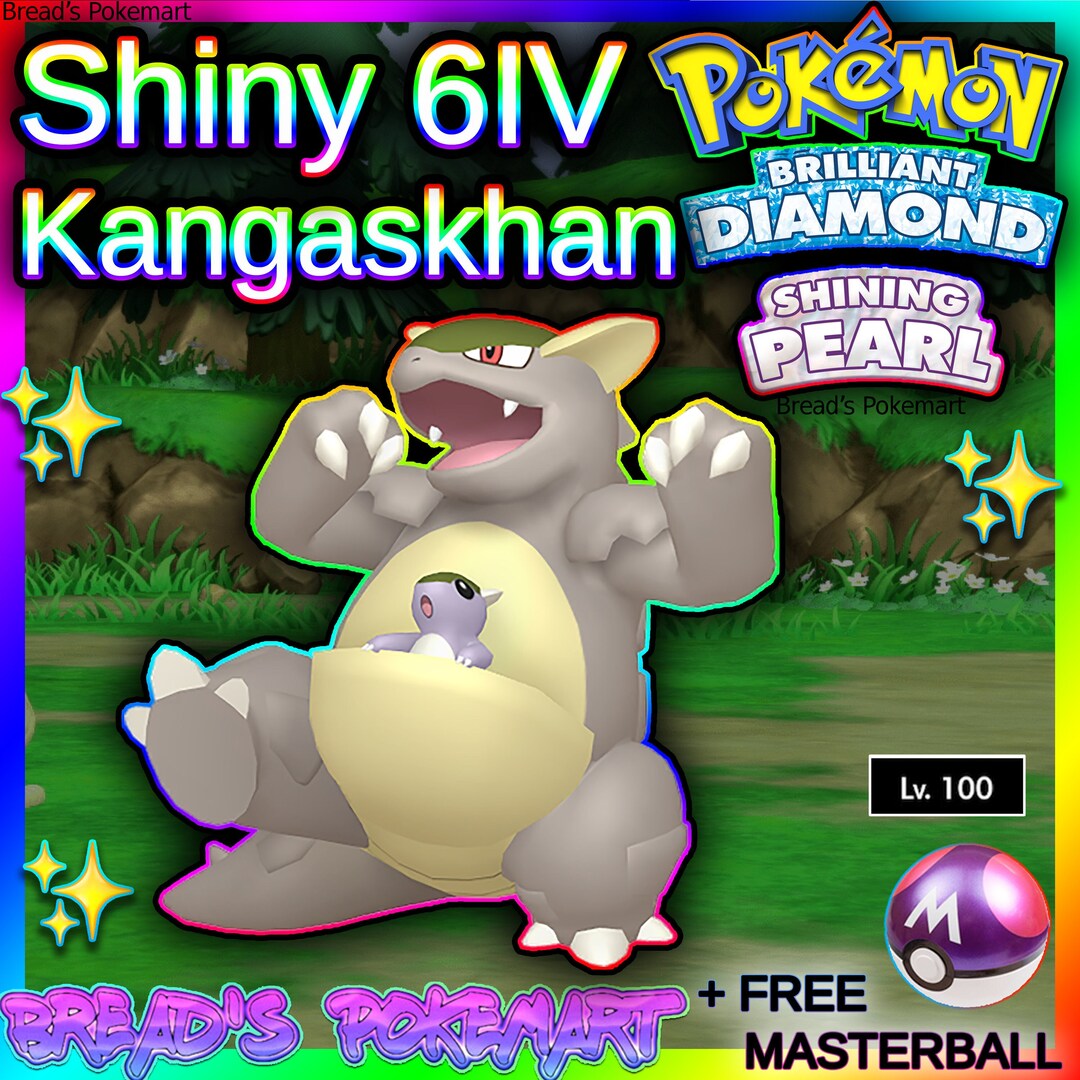 6IV Shiny Aerodactyl Pokemon Brilliant Diamond and Shining Pearl