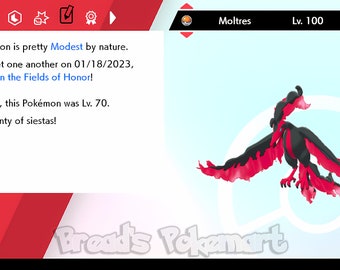 6IV Articuno Zapdos Moltres - Pokemon Sword and Shield // Galar Legendary  Birds - Battle Ready movesets + EV Trained // lv100 +MasterBalls
