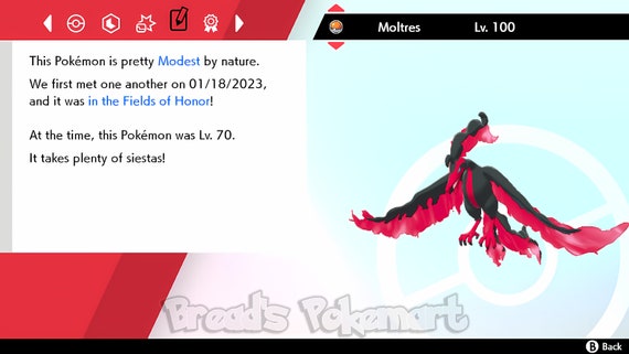 6IV Articuno Zapdos Moltres - Pokemon Sword and Shield // Galar Legendary  Birds - Battle Ready movesets + EV Trained // lv100 +MasterBalls