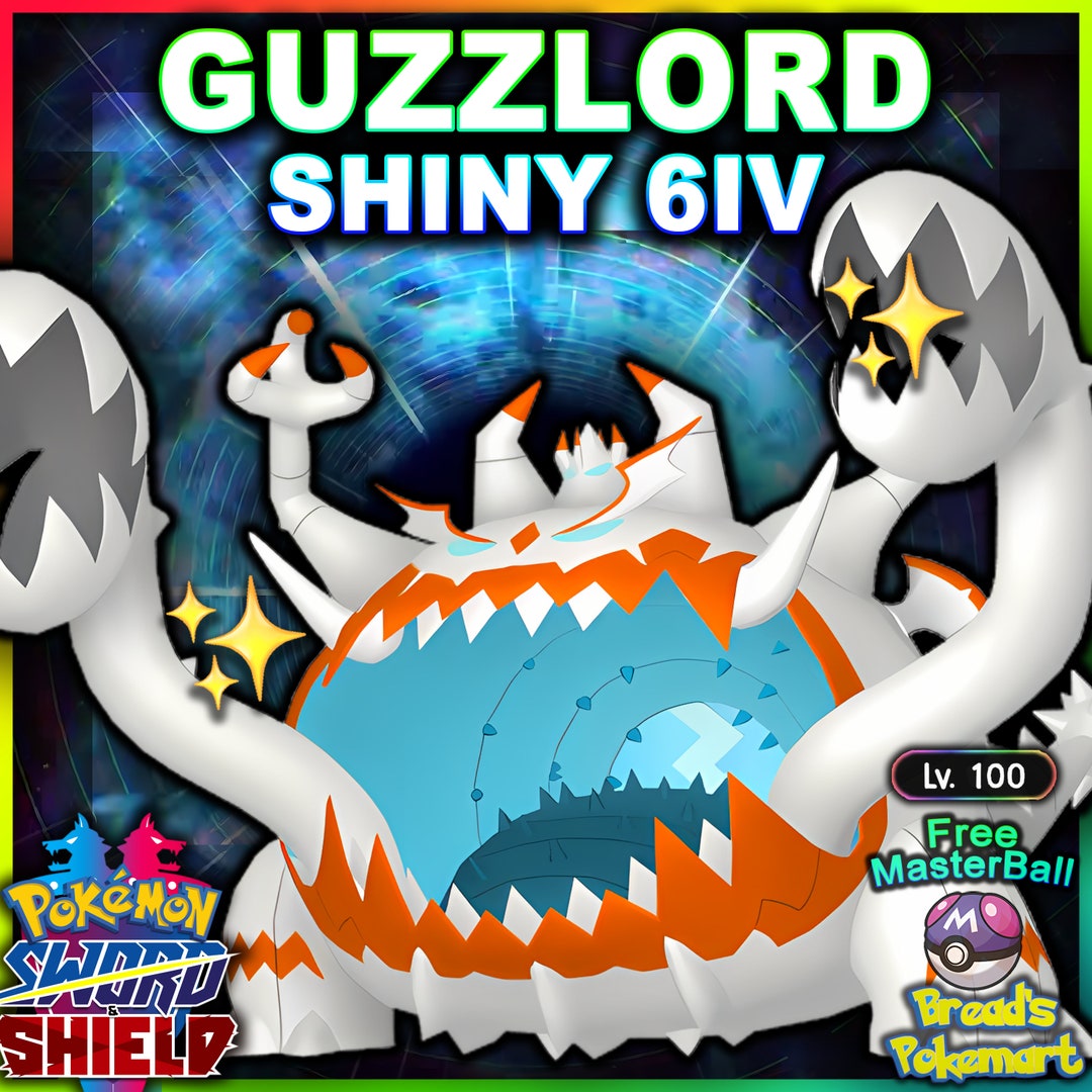 TOXEL ✨ Ultra Square SHINY 6IV ✨ Pokemon SWORD and SHIELD lv1 +Free  MasterBall