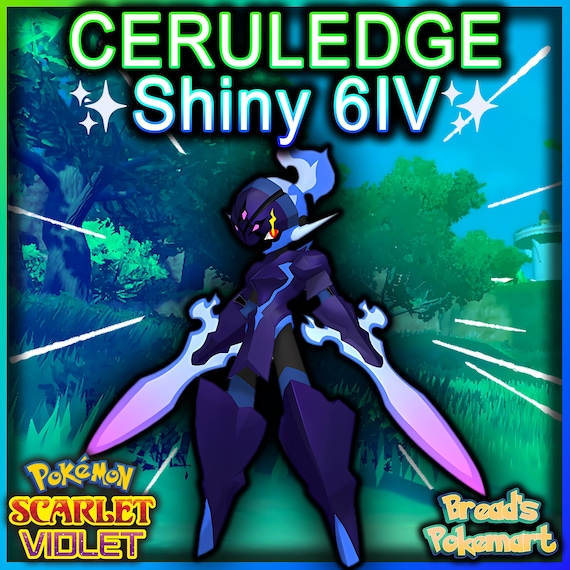 Pokemon Scarlet & Violet Shiny Pokemon 6IV Battle Ready!!