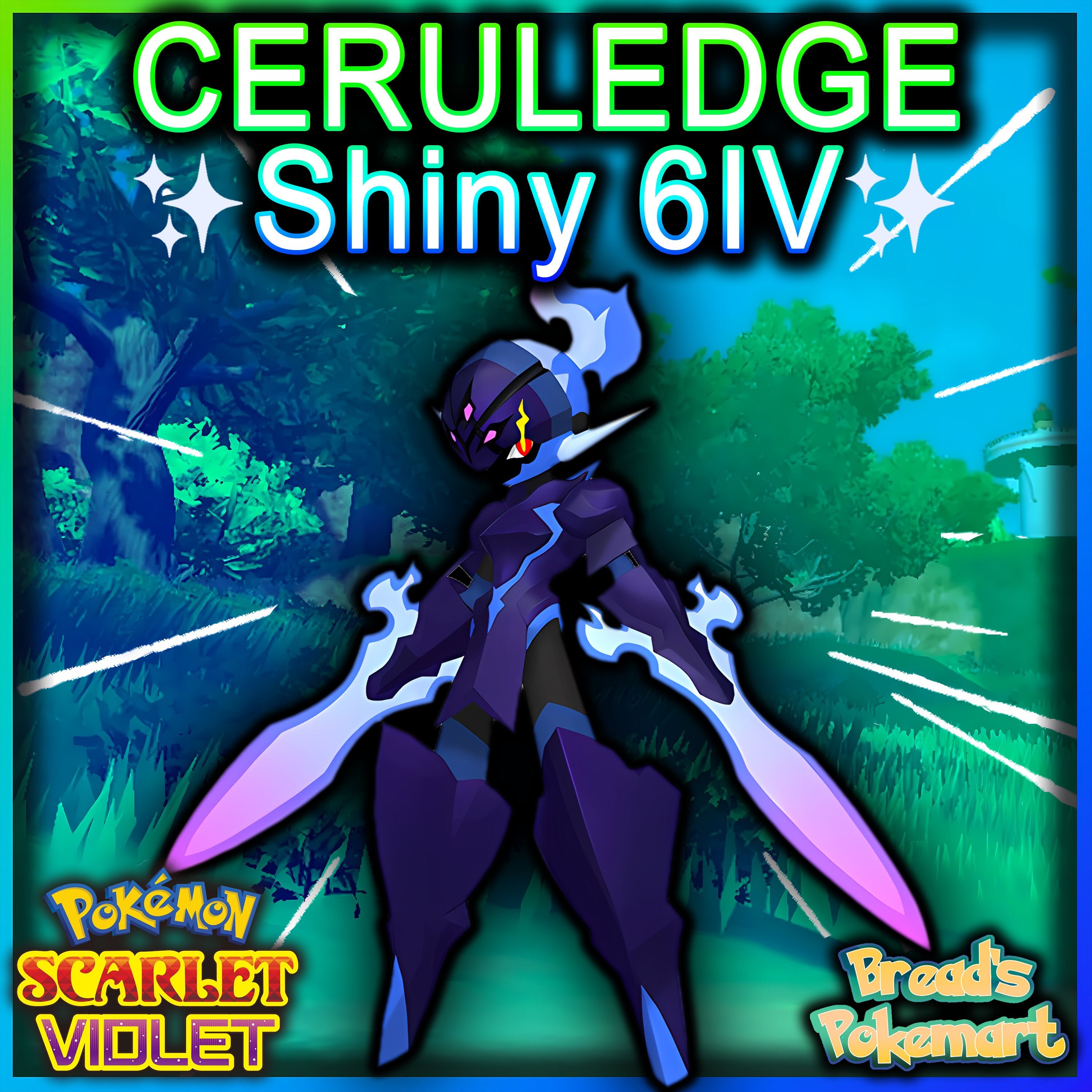 Pokemon Scarlet and Violet GARDEVOIR Shiny 6IV / (Instant Download