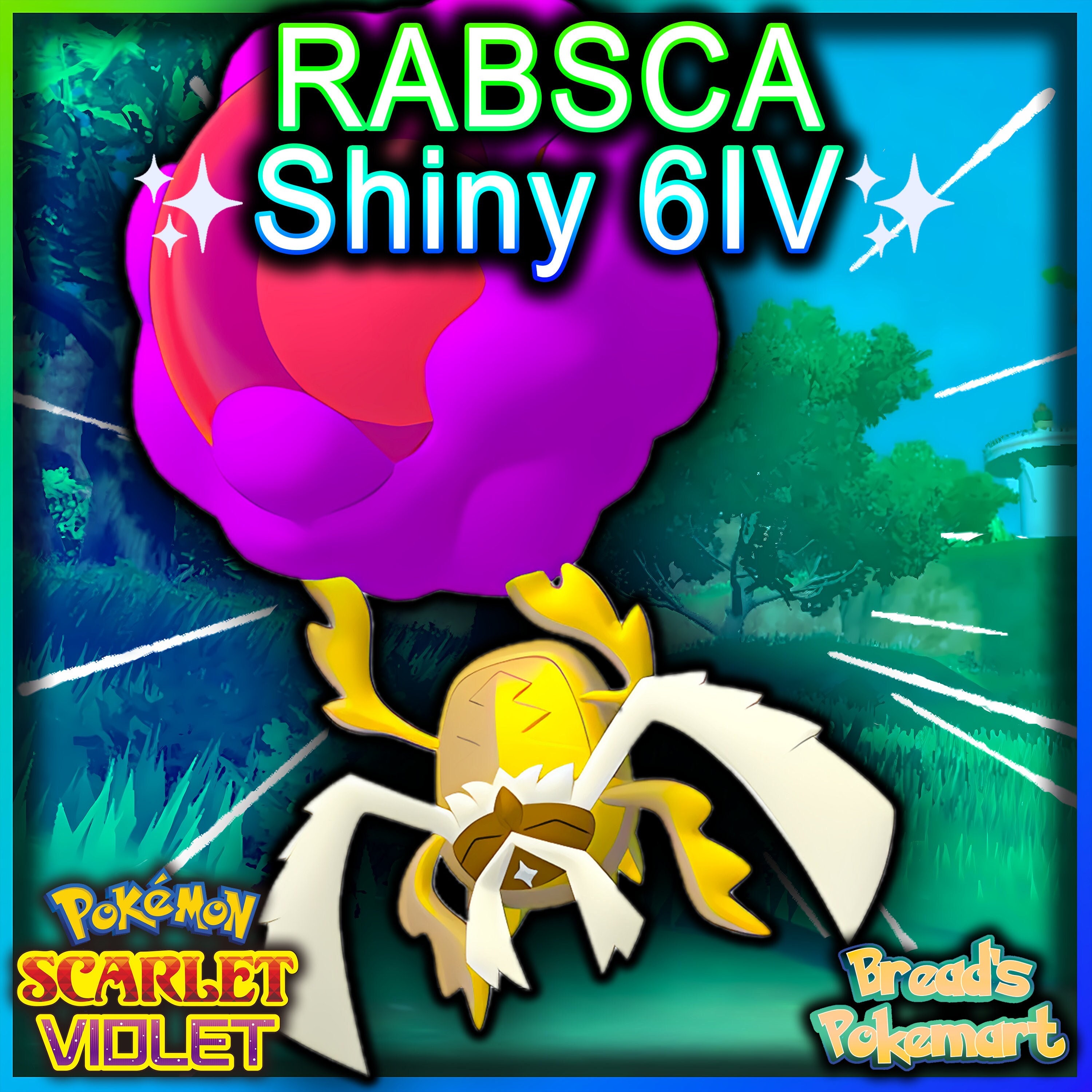 Zacian Shiny 6IV // Pokemon Scarlet & Violet // EV Trained -  Israel