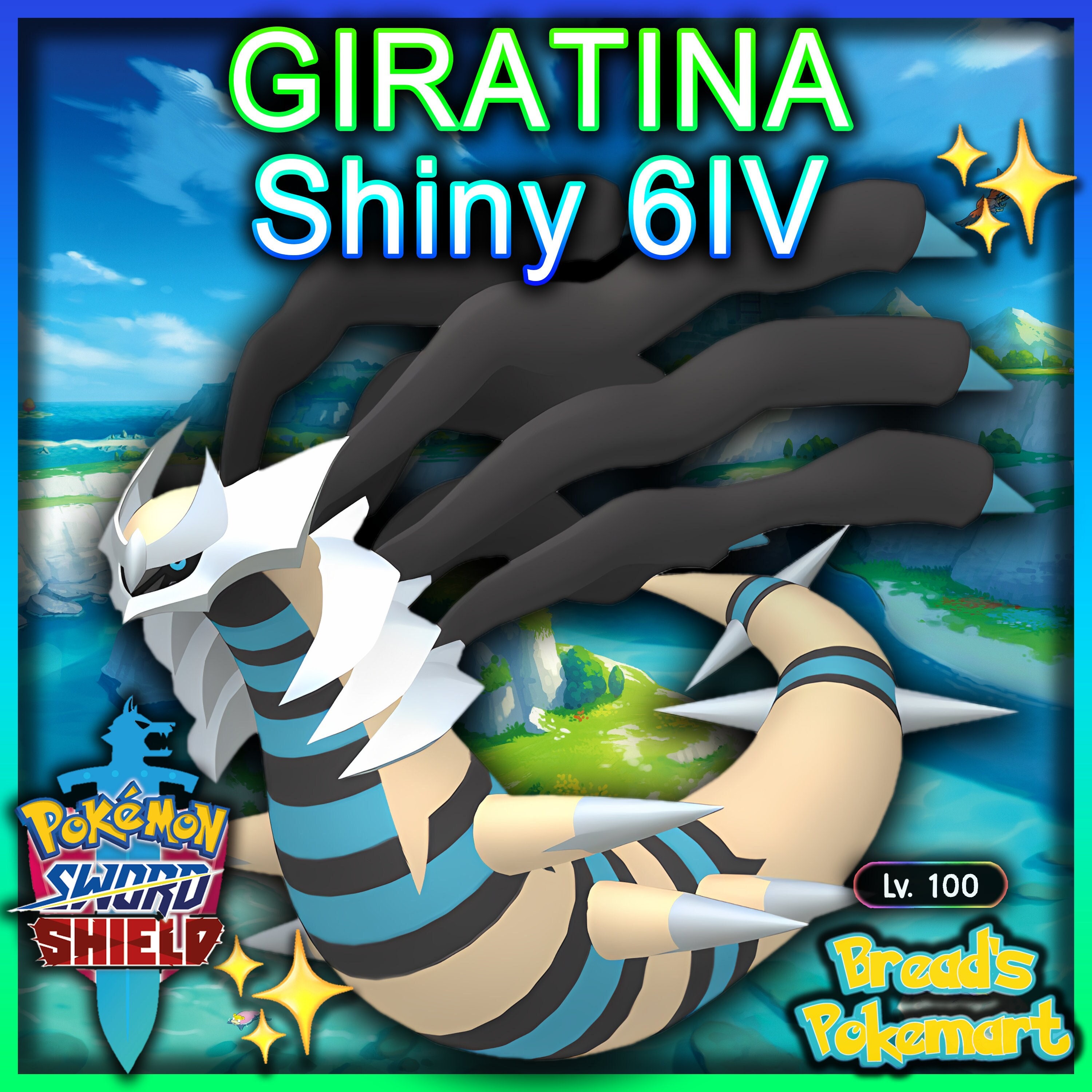 Shiny GIRATINA Origin Form 6IV Legendary / Pokemon Brilliant -  Hong  Kong