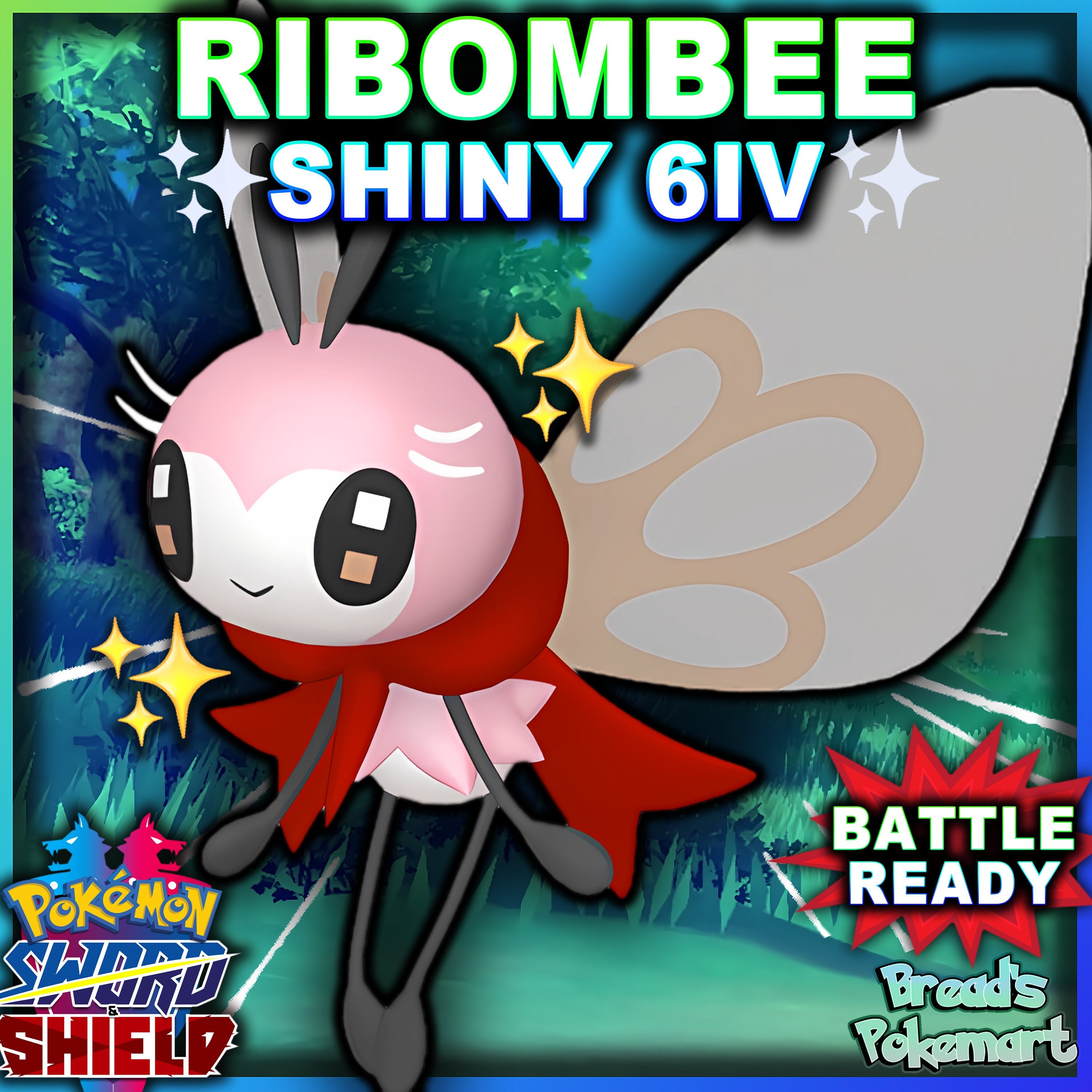 Ultra SHINY 6IV MILCERY // Pokemon Sword and Shield // Lv1 // -  Hong  Kong