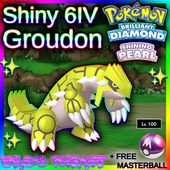 Shiny Perfect Pokemon Team 6 iv Competitive Team Diamond Pearl Diamond