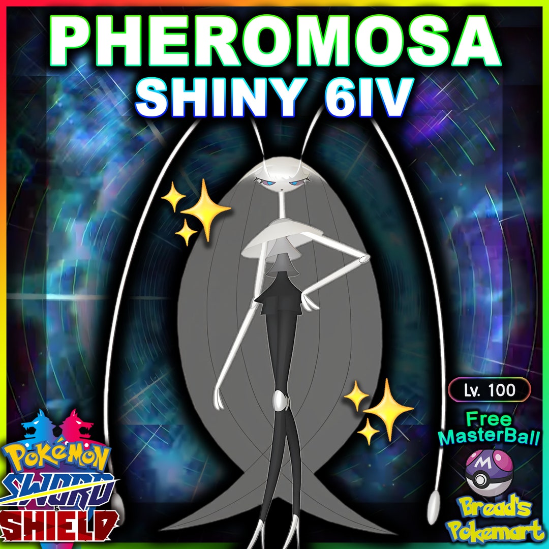 Ultra SHINY 6IV NIHILEGO / Pokemon Sword and Shield / Alolan 