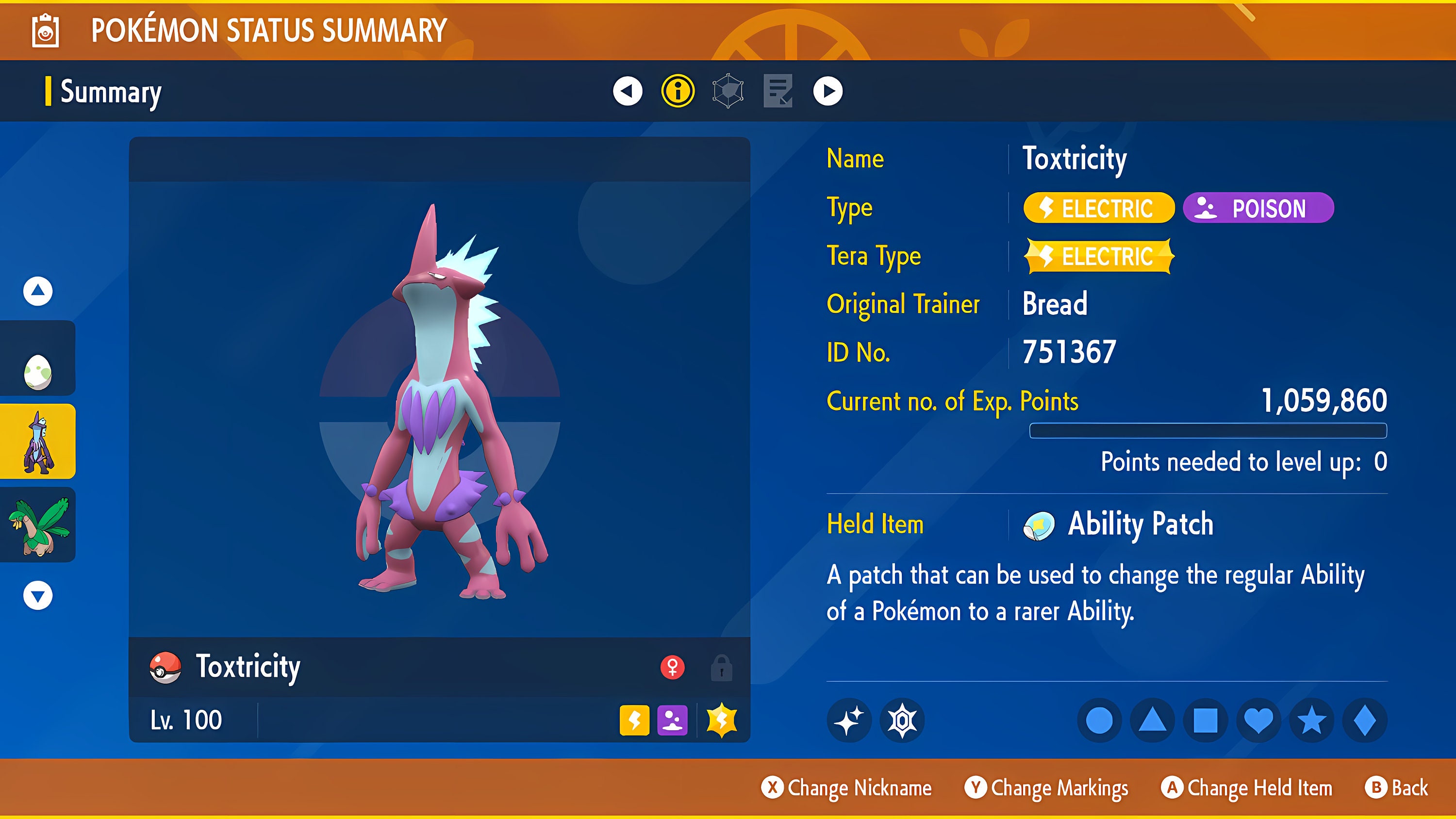 Pokemon Sword And Shield Shiny Toxel (Low Key) 6IV Battle Ready Fast  Delivery