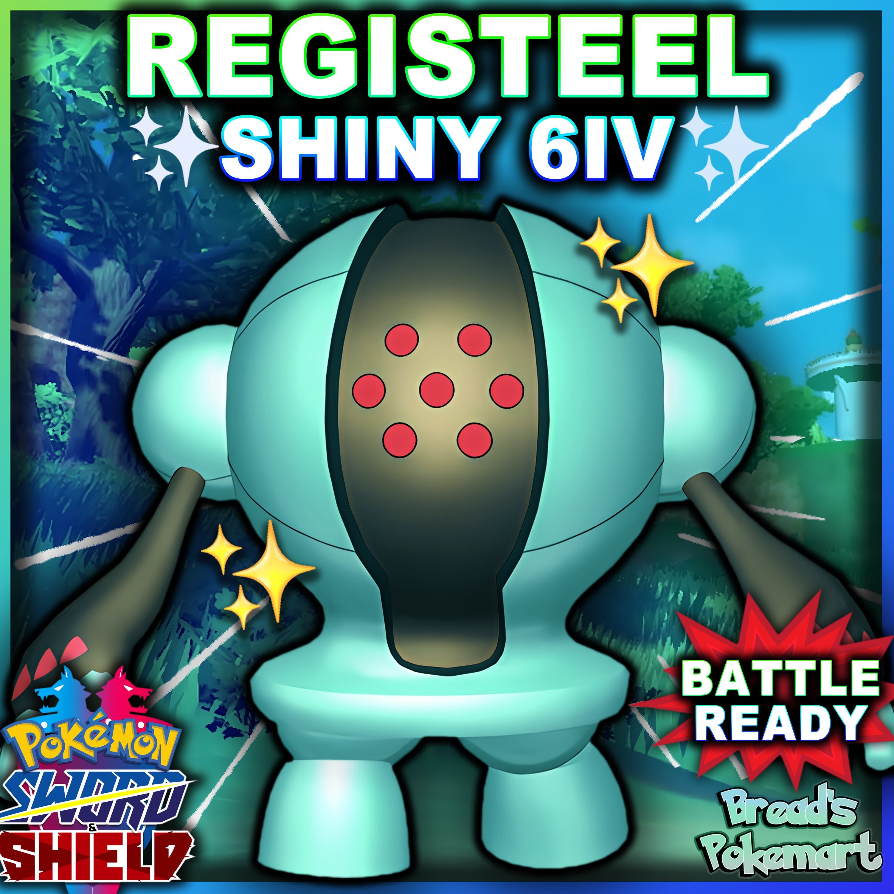 Ultra Shiny 6IV RAYQUAZA / Pokemon Sword and Shield / Hoenn 