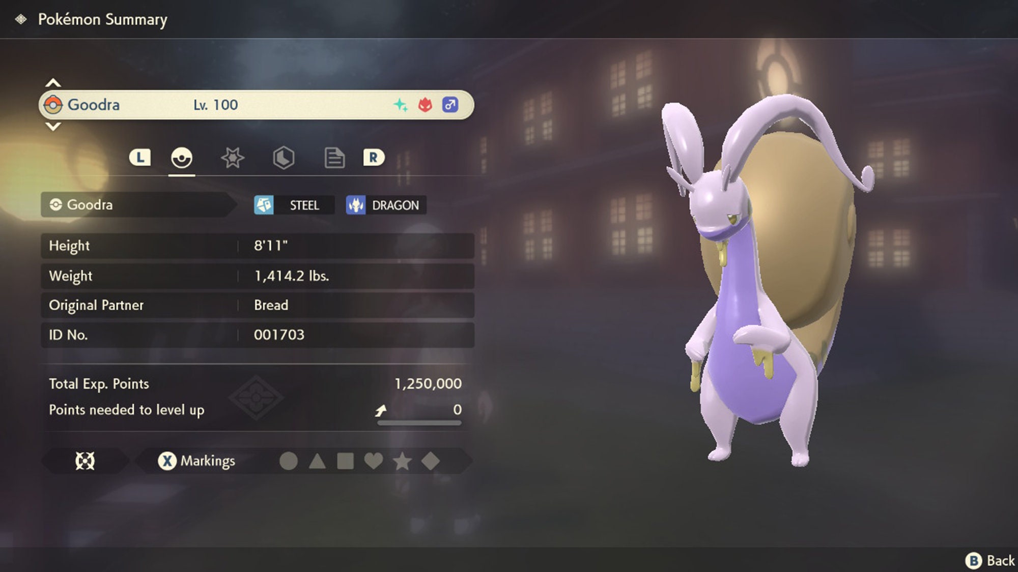 Shiny Goodra Alpha Best Stats // Pokemon Legends: Arceus 