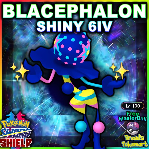 Pokemon Sword and Shield Shiny Spiritomb 6IV-EV Trained