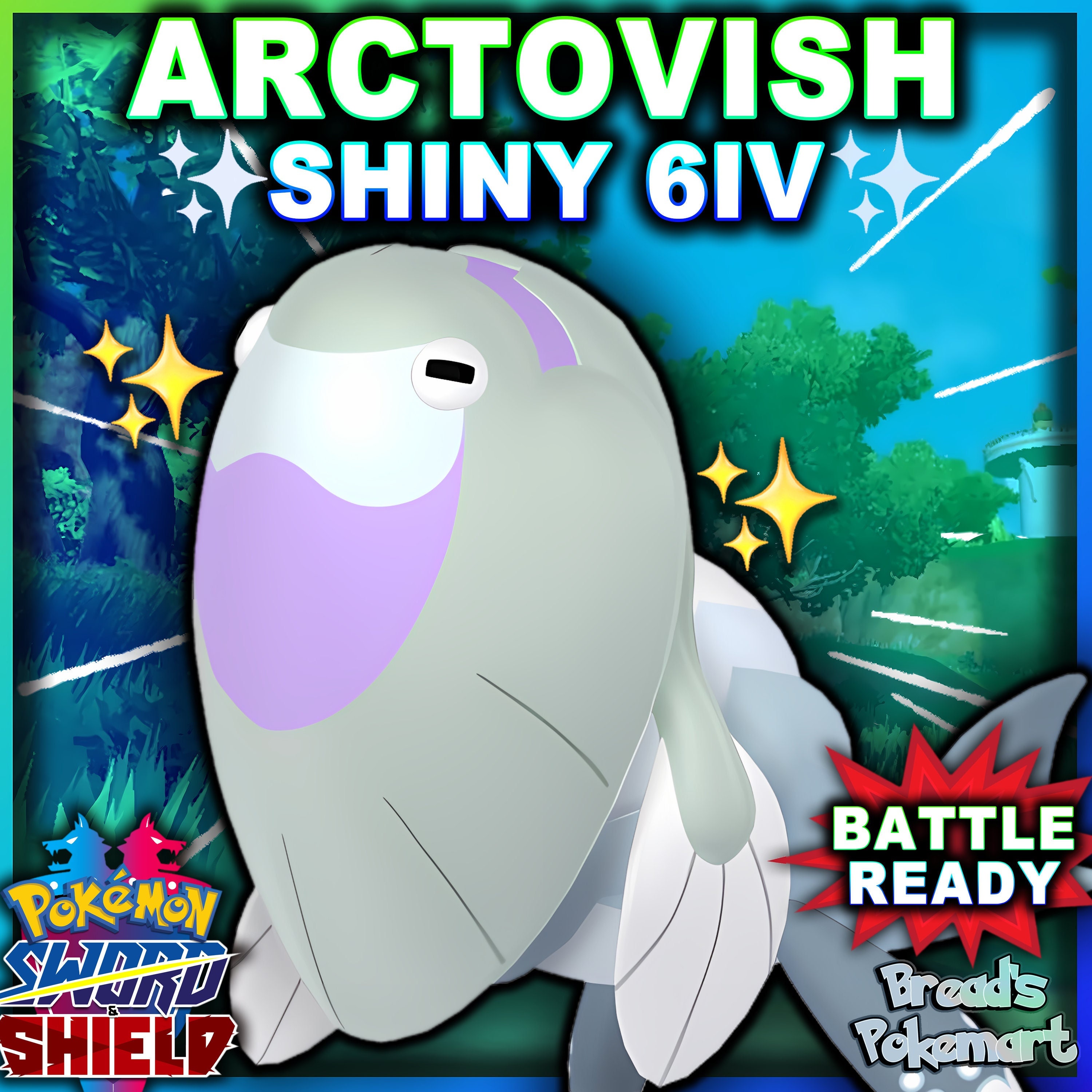 Pokemon Sword and Shield // ZARUDE Events BOTH Forms 2pack 