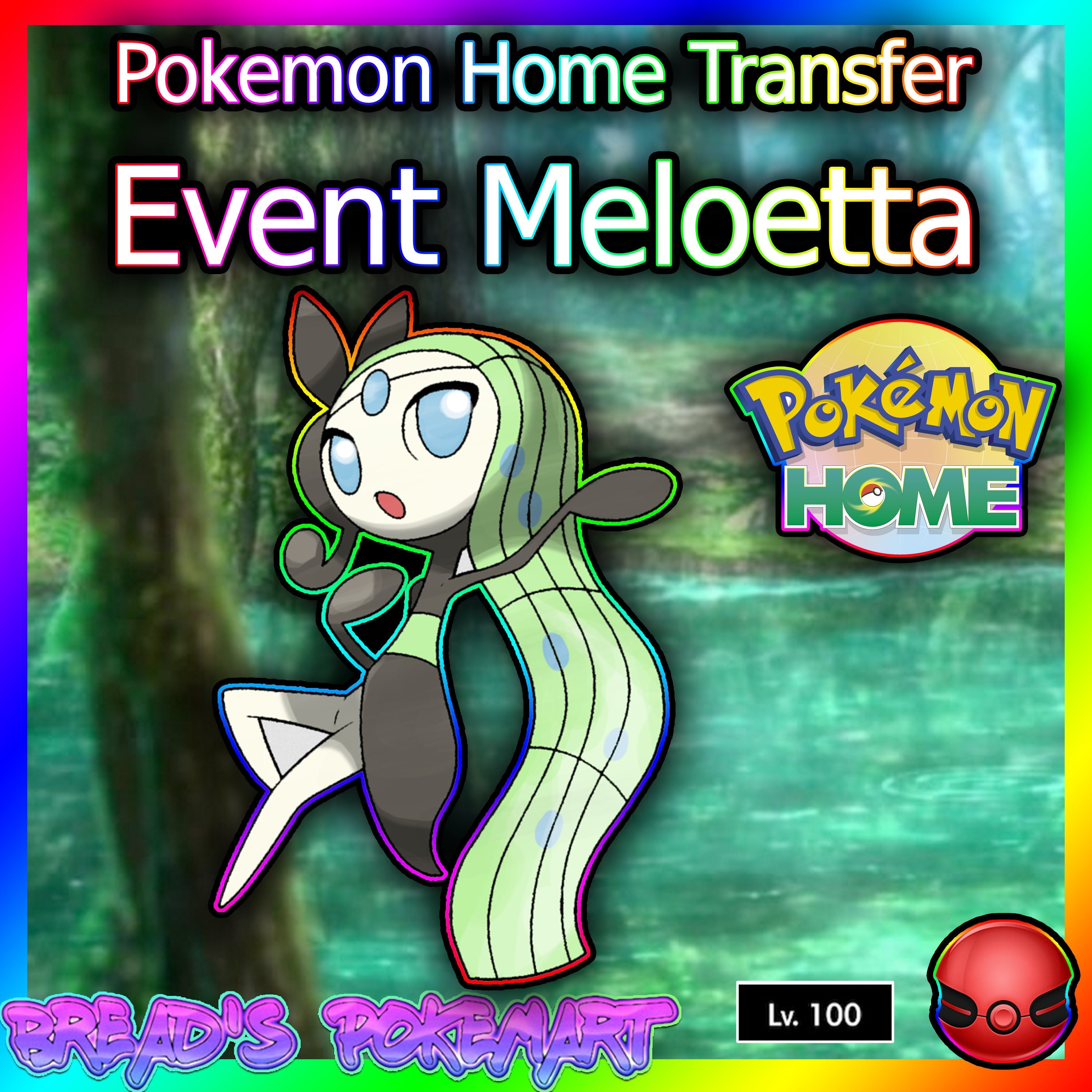 ✨Shiny Volcanion Hoopa Meloetta Magearna 6IV ALL 5 BUNDLE✨ Pokémon HOME  Transfer