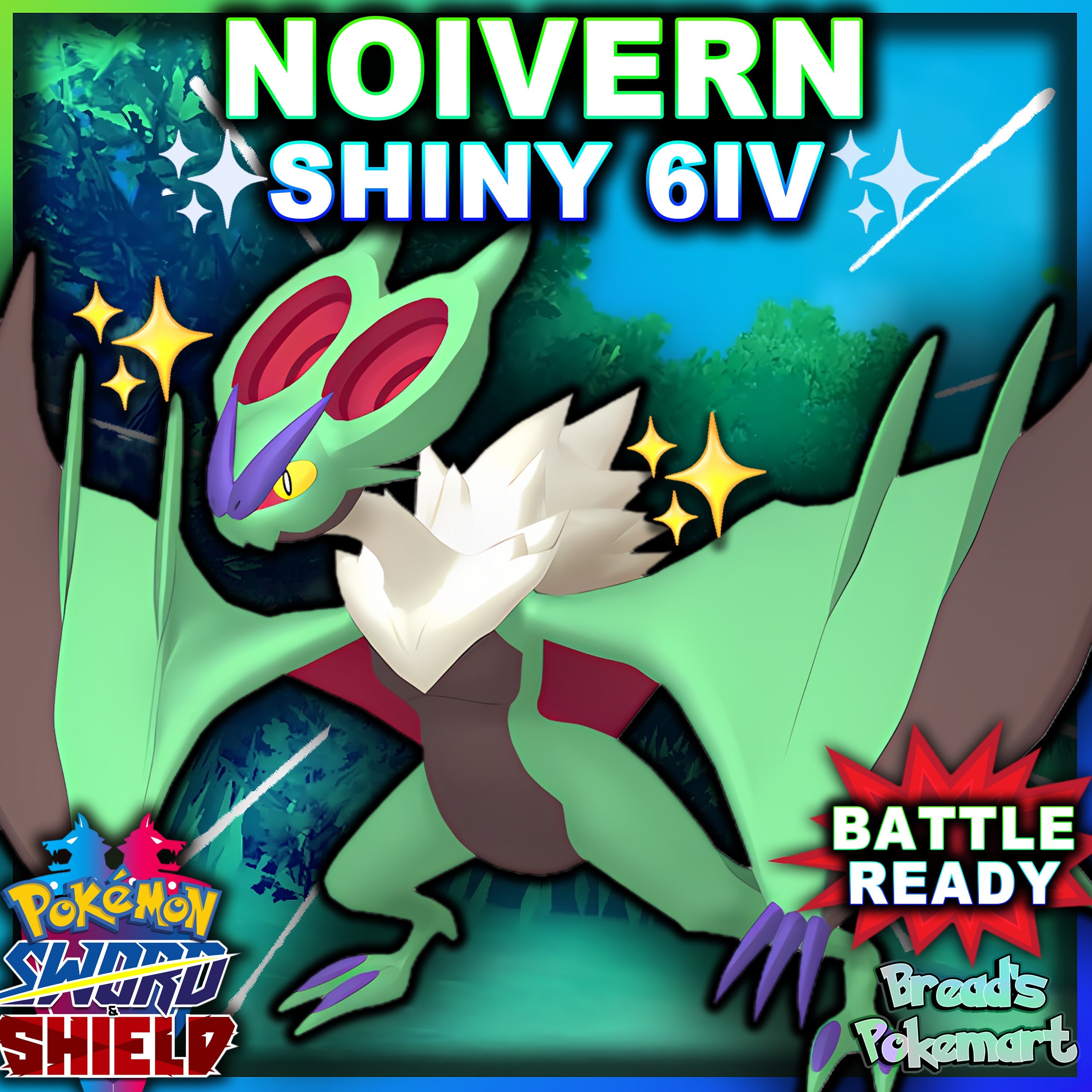 Ultra Shiny 6IV LUGIA / Pokemon Sword and Shield / Johto -  Finland