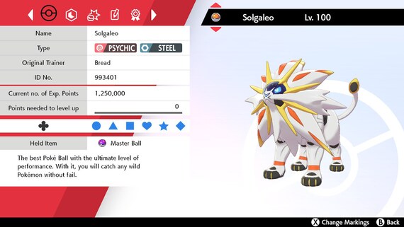 Pokemon Sword and Sheild // 6IV DEX COMPLETION PACK // Comsog Cosmoem  Solgaleo Lunala Shiny Solgaleo Shiny Lunala // Fast Link Trades -  Hong  Kong