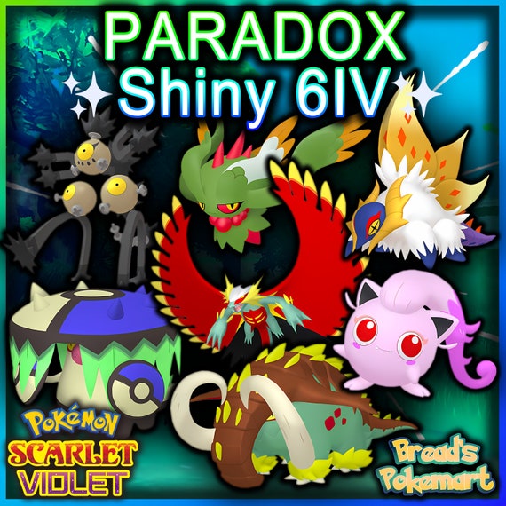 Pokemon Scarlet & Violet Shiny Pokemon 6IV