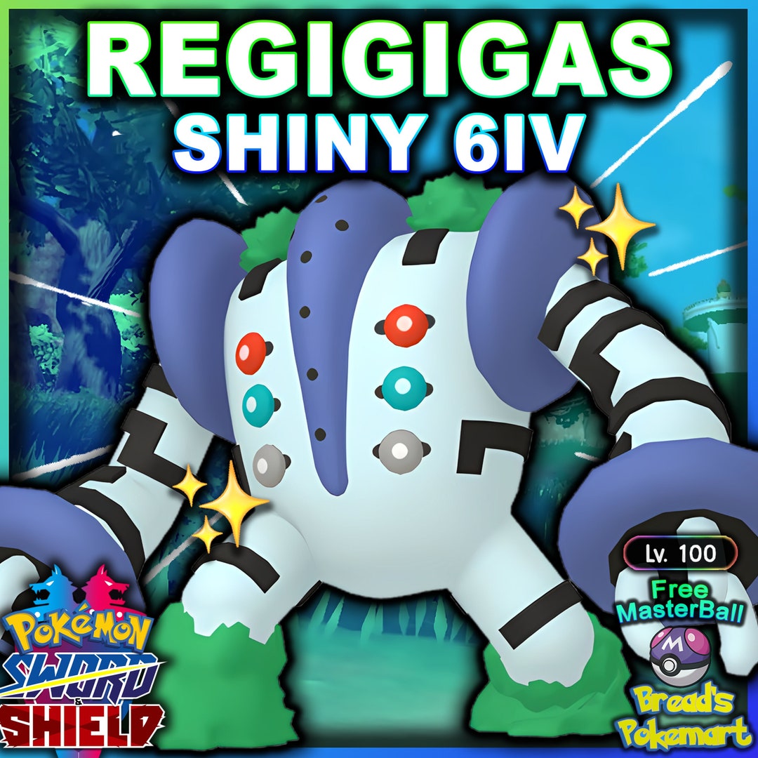 Ultra Shiny 6IV REGIGIGAS / Pokemon Sword and Shield / Sinnoh