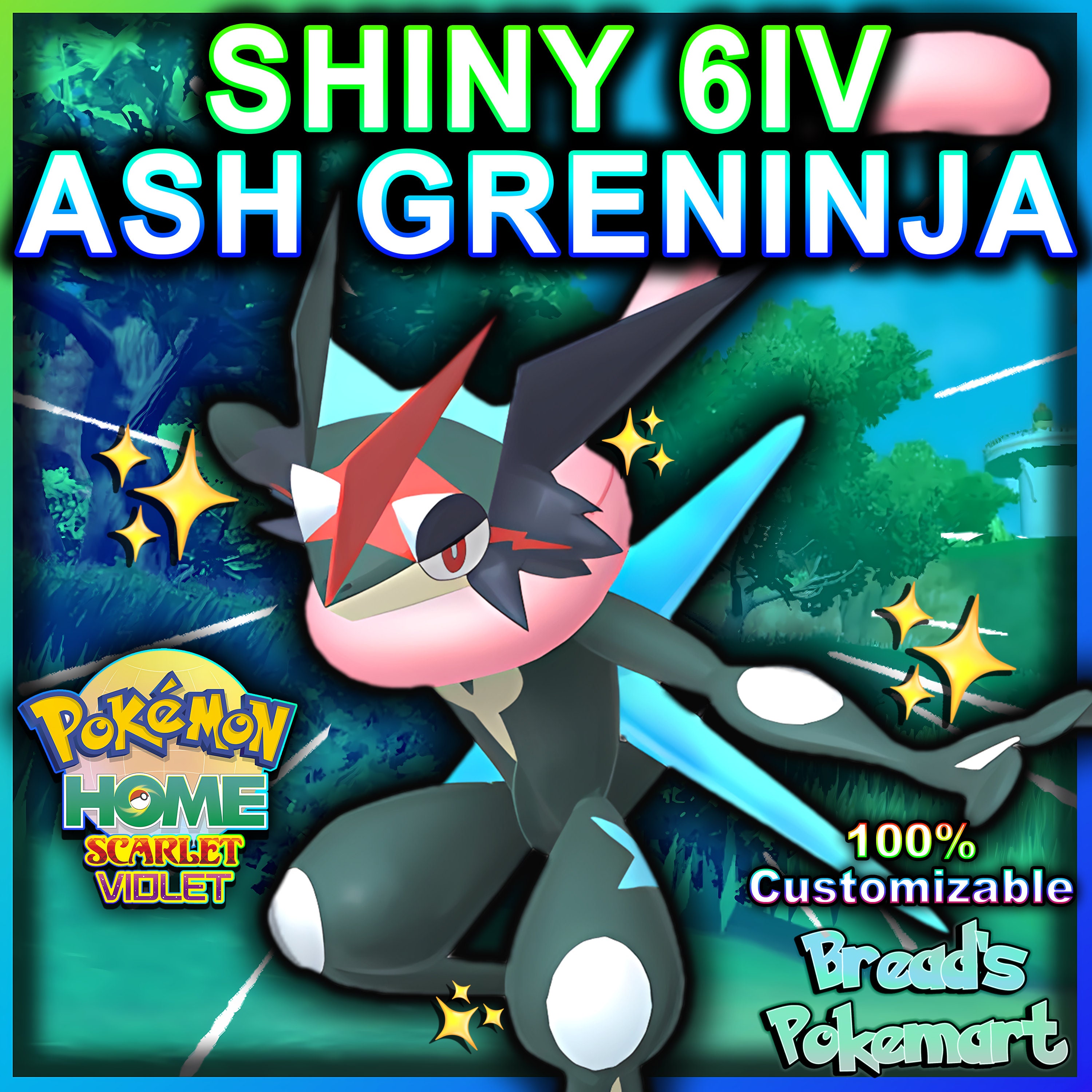 Pokemon Scarlet and Violet ASH GRENINJA Battle Bond Event / Competitive Set  Battle Ready With Max Stats Evs / Customizable / Fast Trade -  Norway