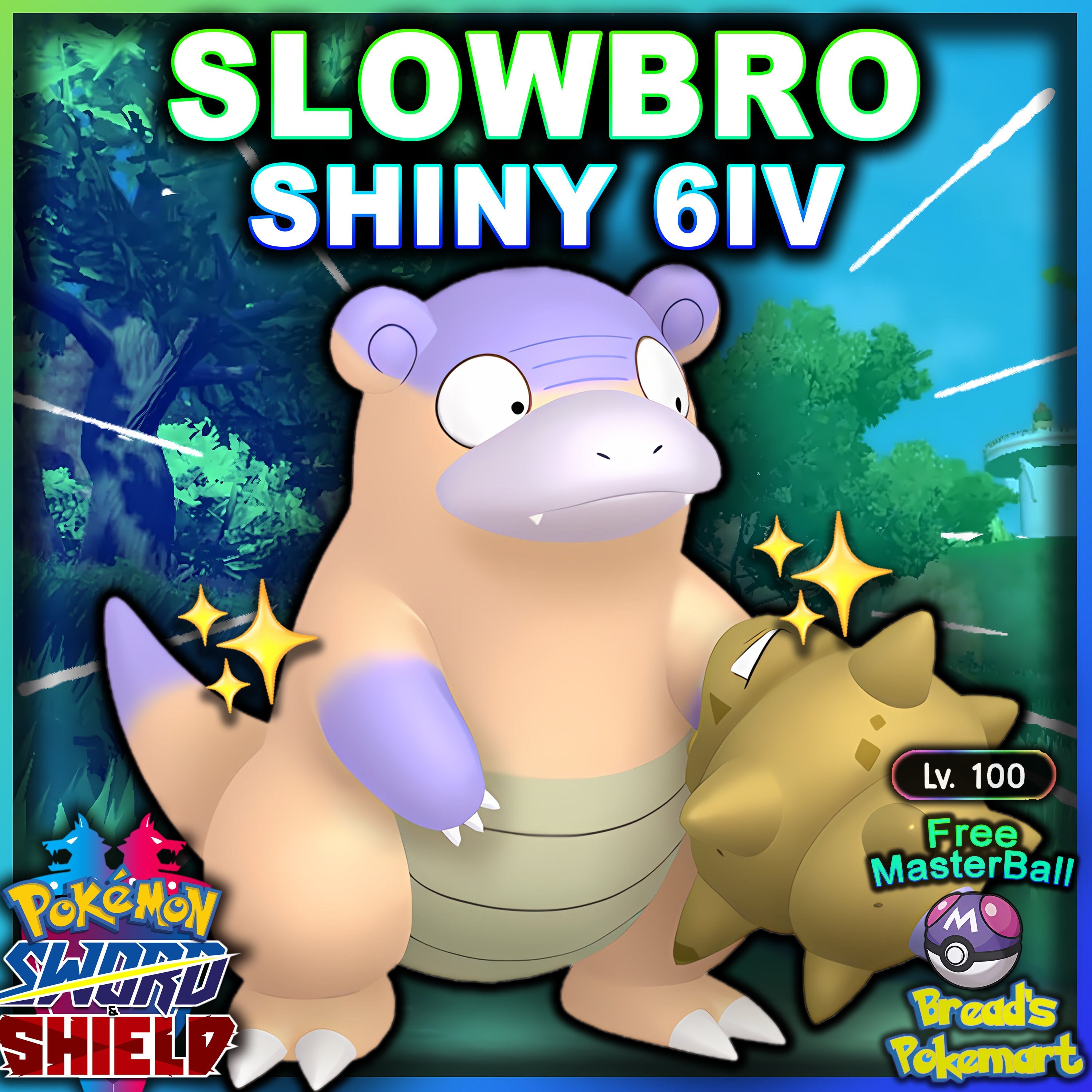 🌟Reshiram Shiny non shiny Best Stats Pokemon Sword and Shield Home🌟