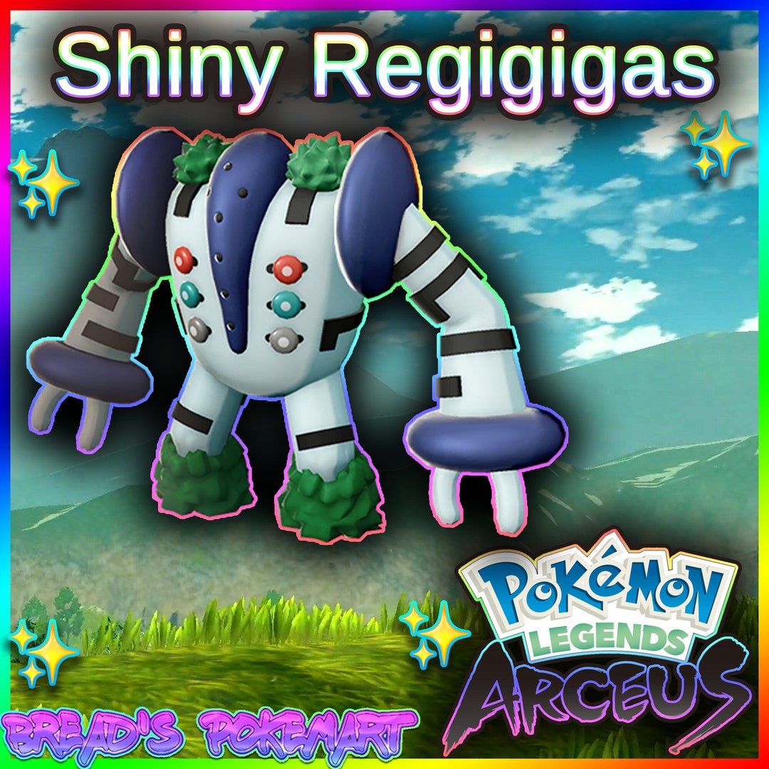 Ill never forget getting these back to back Shiny Regigigas. One of my