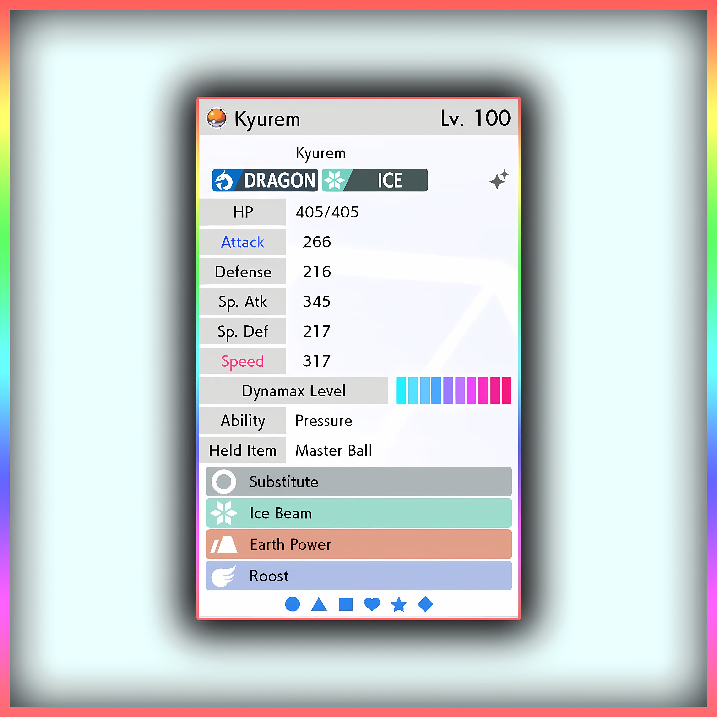 Pokemon 2646 Shiny Kyurem Pokedex: Evolution, Moves, Location, Stats