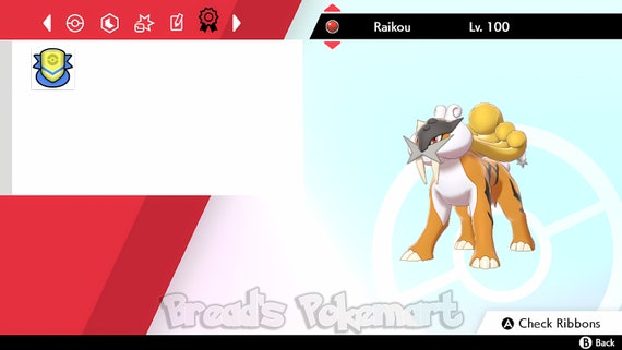 Shiny 6IV Raikou Entei and Suicune Legendary Beasts Pokemon -  Hong Kong