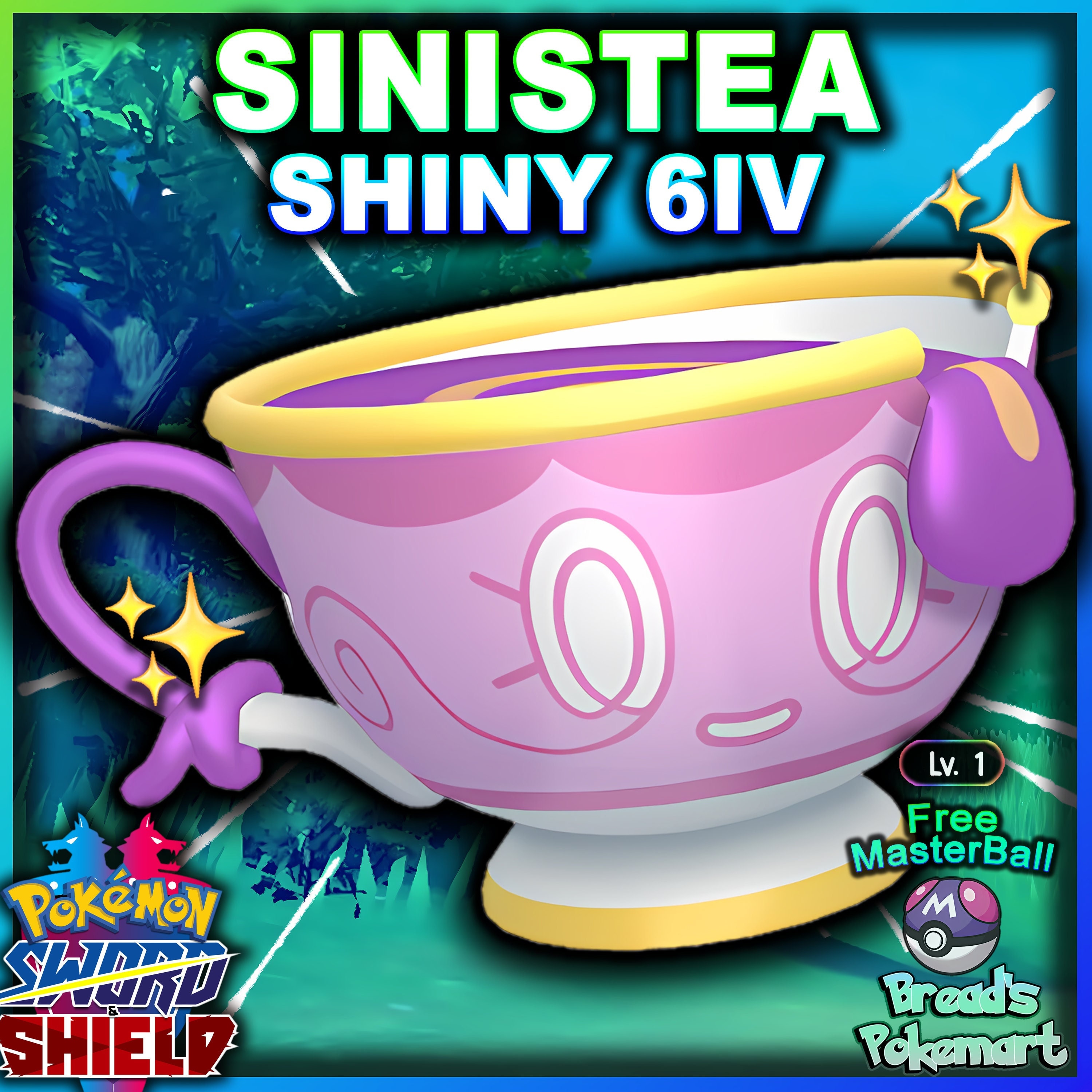 🌟Zekrom Shiny non shiny Best Stats Pokemon Sword and Shield Home🌟