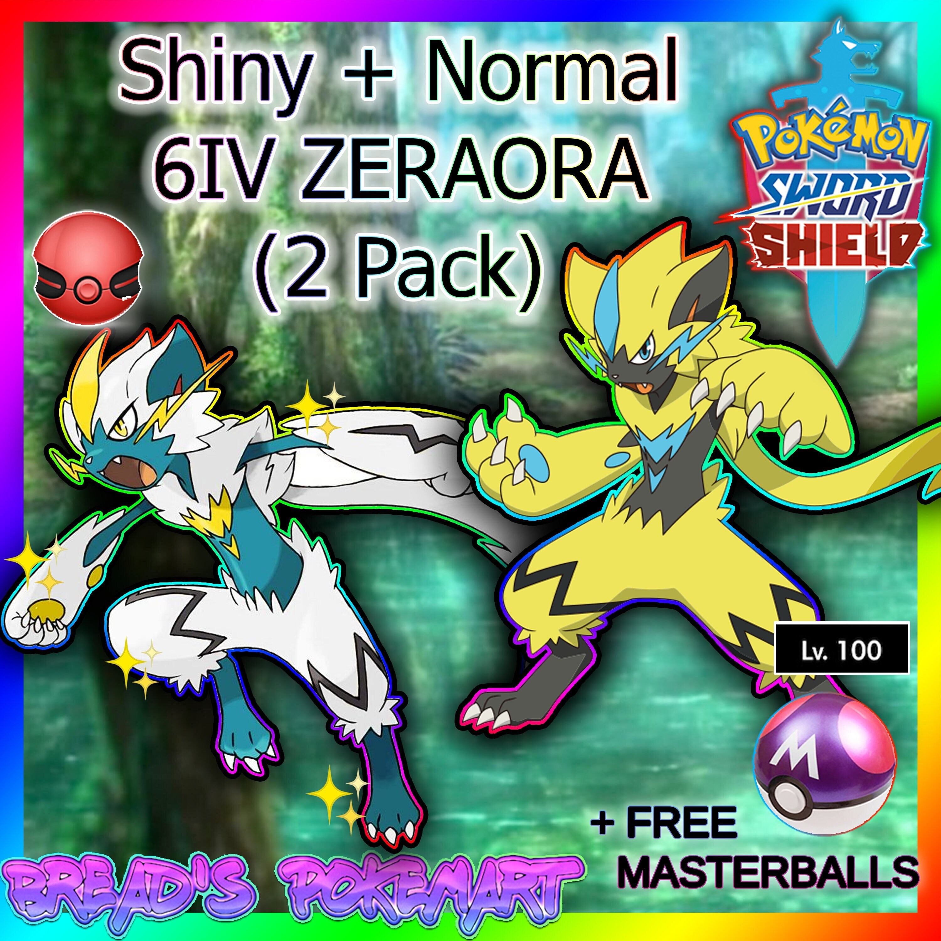 Pokemon Sword & Shield / Event Legendary Normal and Original -  Finland