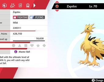 Shiny Zapdos Caught INSANELY FAST