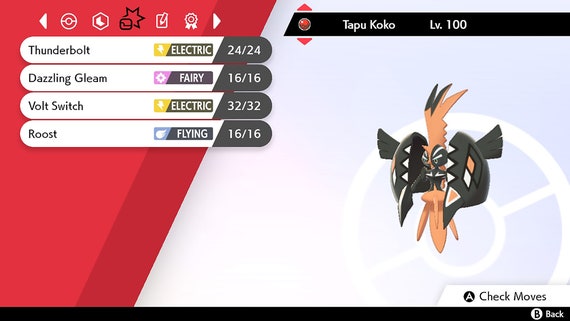 Pokemon Sword and Shield // Ultra Shiny TAPU KOKO 6IV Event // 