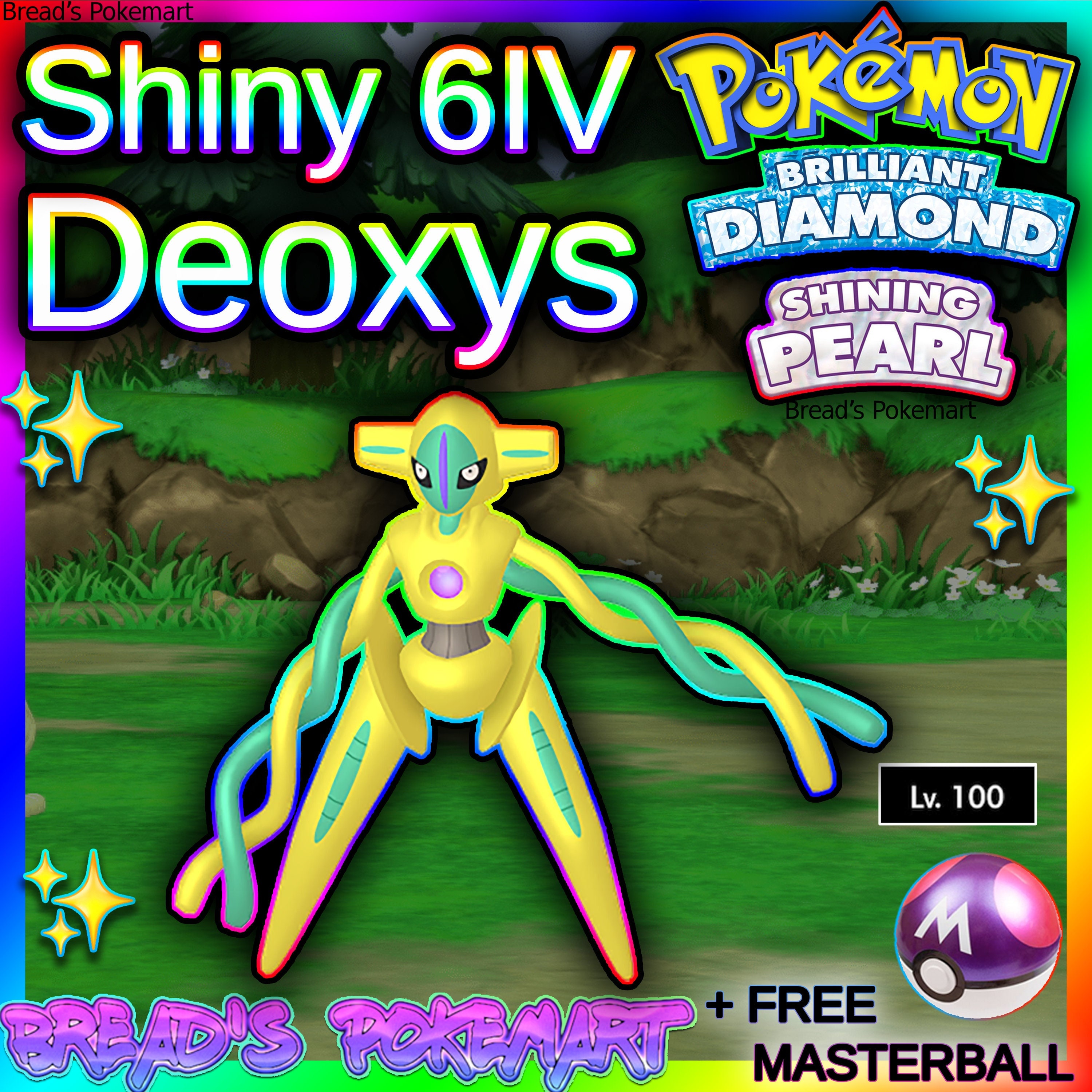 Deoxys (Shiny) - Call of Legends - Pokemon