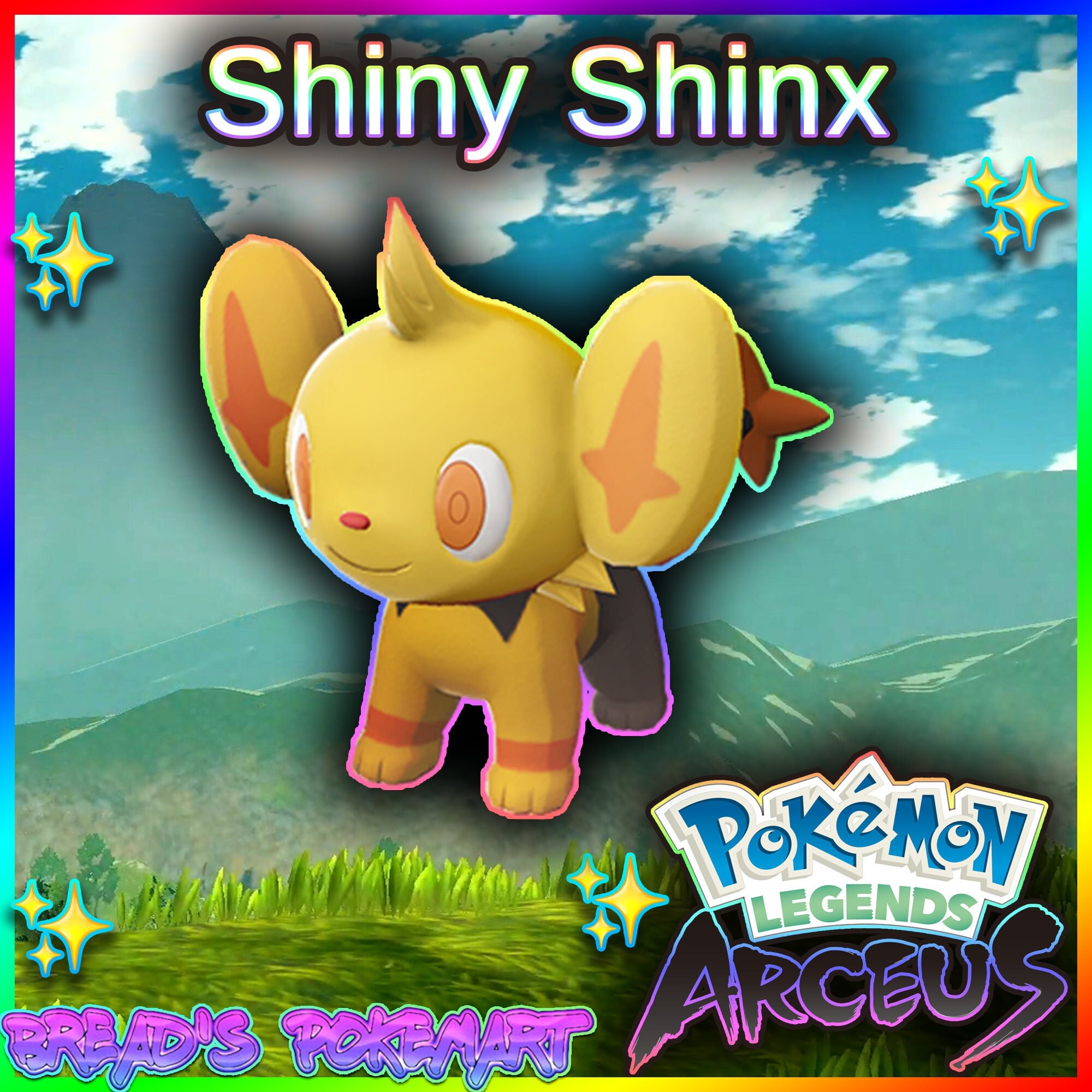 Pokémon Legends: Arceus – Shiny Shaymin LV.70 (Max Effort Levels) For Nintendo Switch Trade