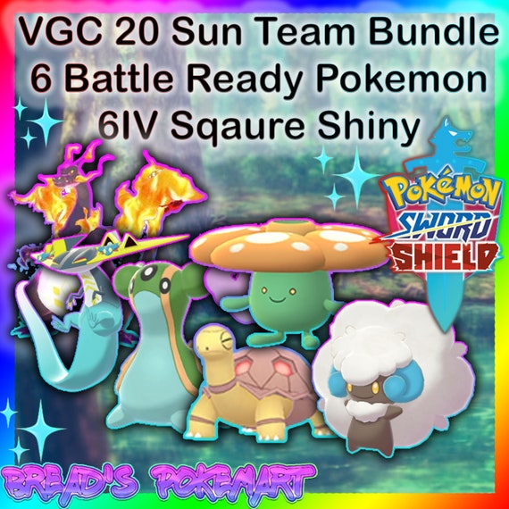 Pick 6 Gigantamax Shiny Pokemon Sword and Shield Shiny 6IV -  Portugal