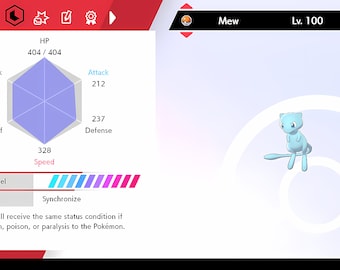 Shiny 6IV Mew Mewtwo PACK // Pokemon Sword & Shield // -  Finland