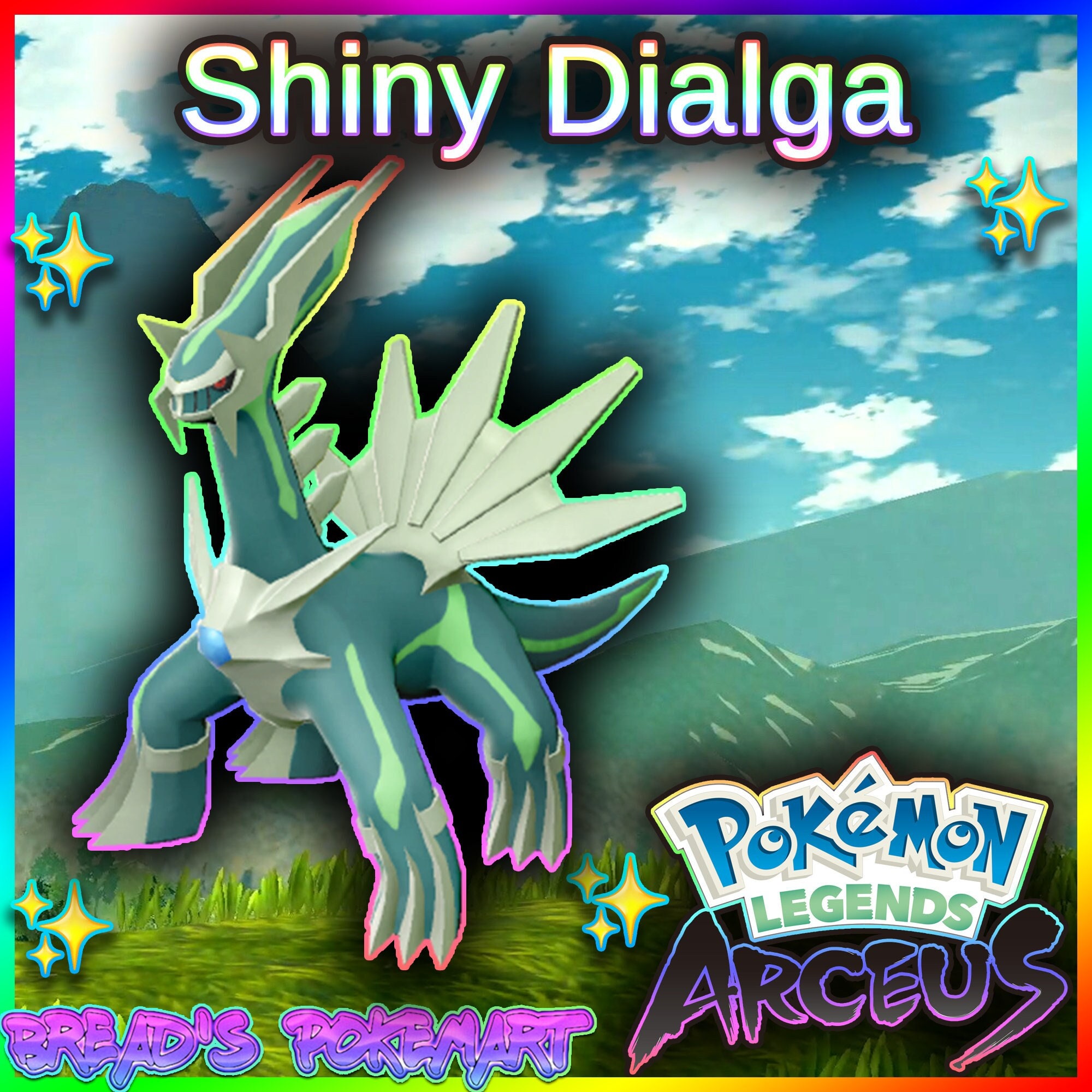 Shiny 6IV Shaymin in Land and Sky forms Legendary Pokemon for Brilliant  Diamond, Shining Pearl, Legends Arceus, Scarlet, and Violet in 2023