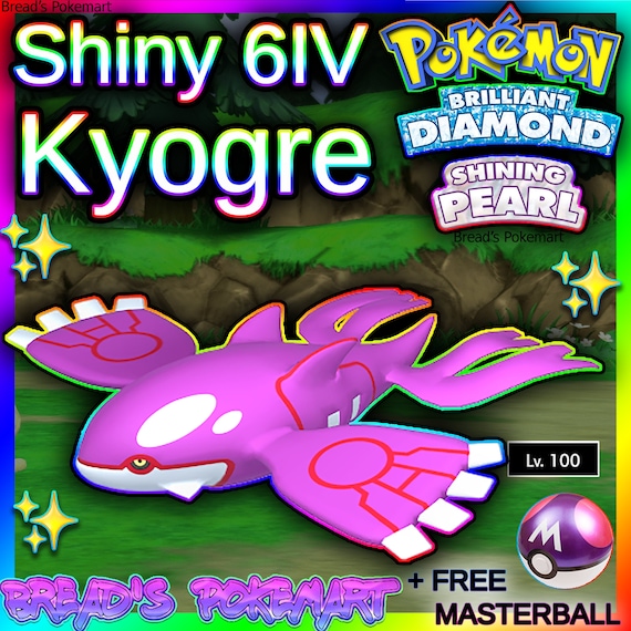 Pokemon Shiny Kyogre Mini P T C 60k