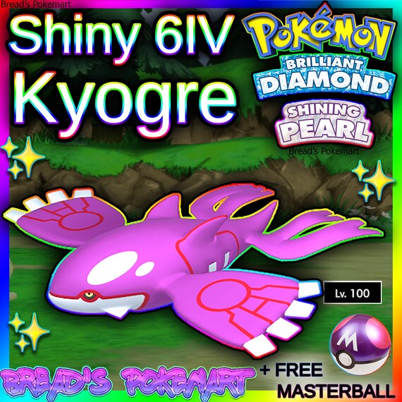 Pokemon Shiny Kyogre Mini P T C 60k