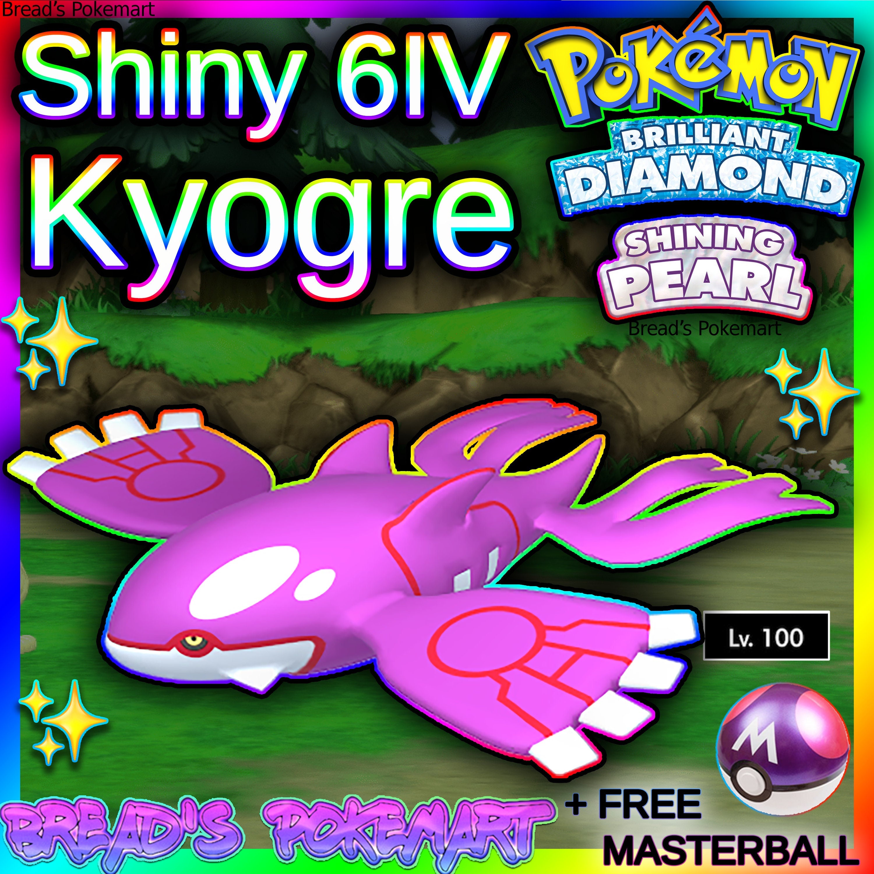 6IV Shiny Kangaskhan Pokemon Brilliant Diamond and Shining Pearl