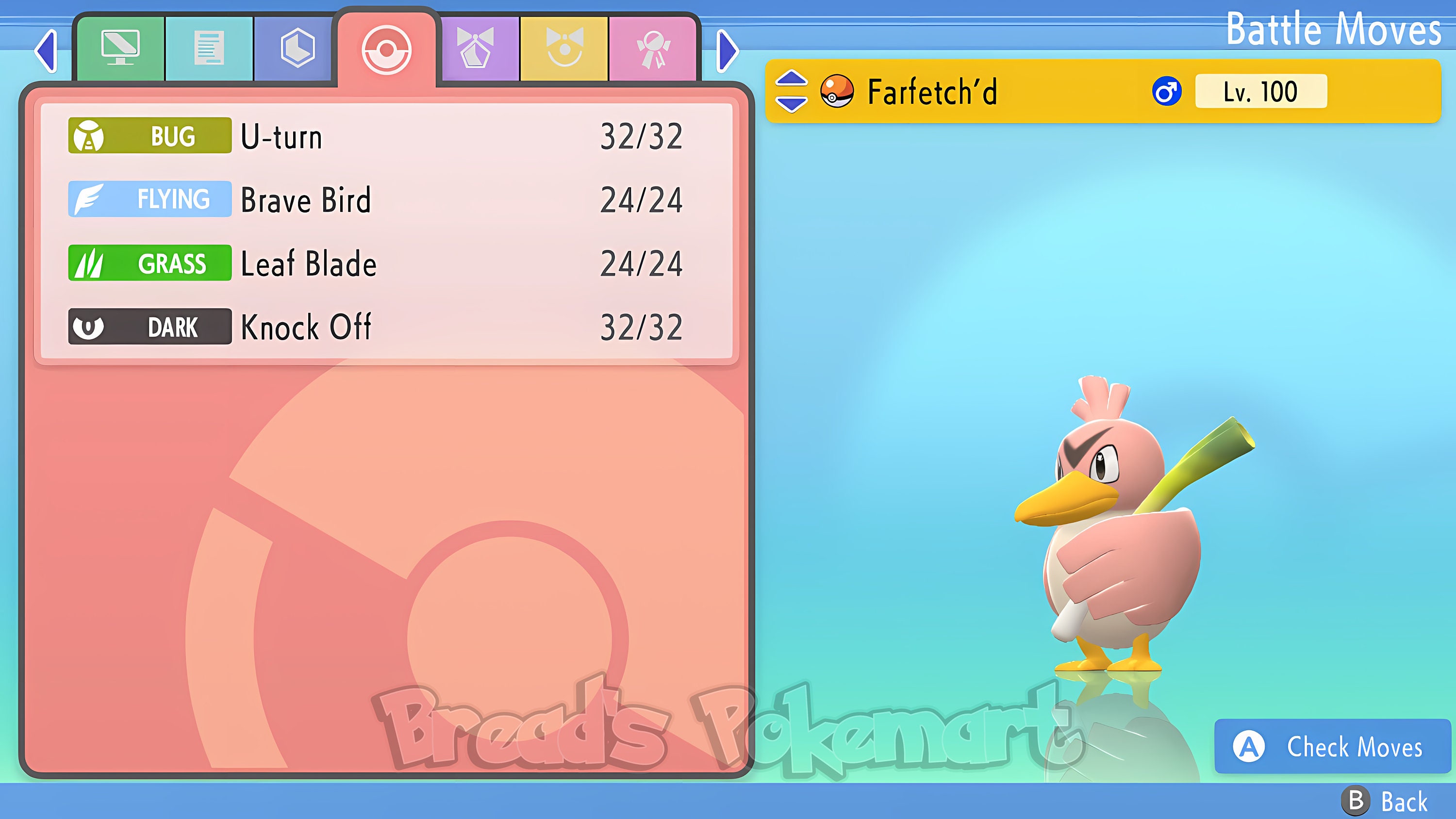 Shiny FARFETCH'D 6IV / Pokemon Brilliant Diamond and -  Finland