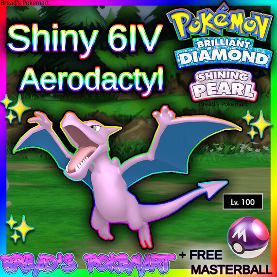 Lets Go] Finally got shiny Aerodactyl & completed the shiny dex