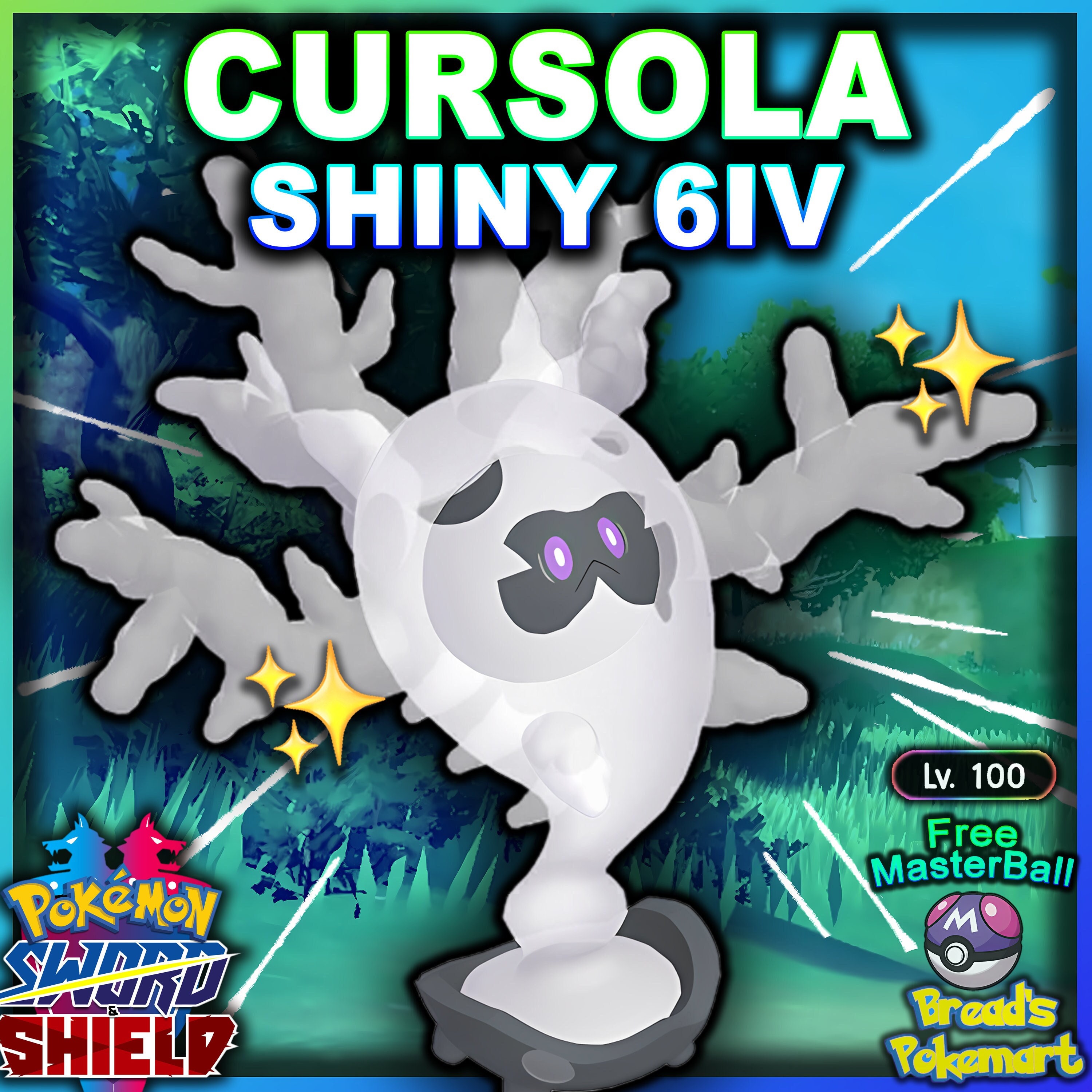 Pokemon Sword and Shield // UNRELEASED EVENT ZARUDE // 6IV -  Denmark