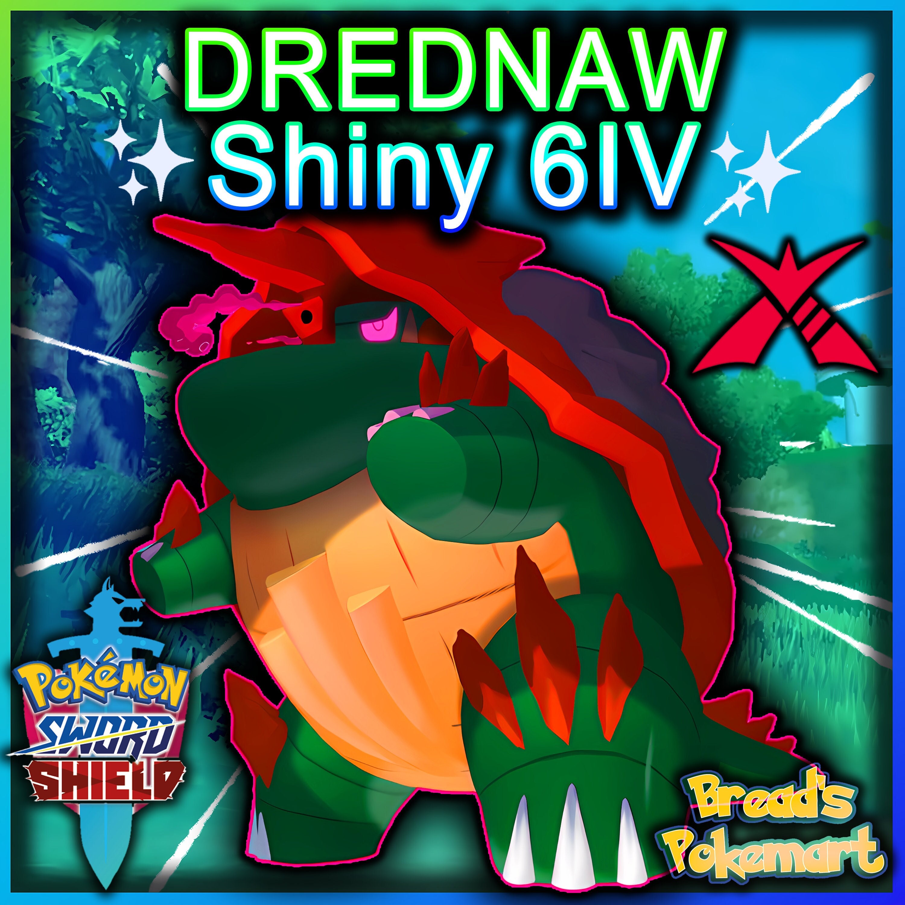 Shiny Gigantamax Gengar / Pokemon Sword and Shield / 6IV Pokemon