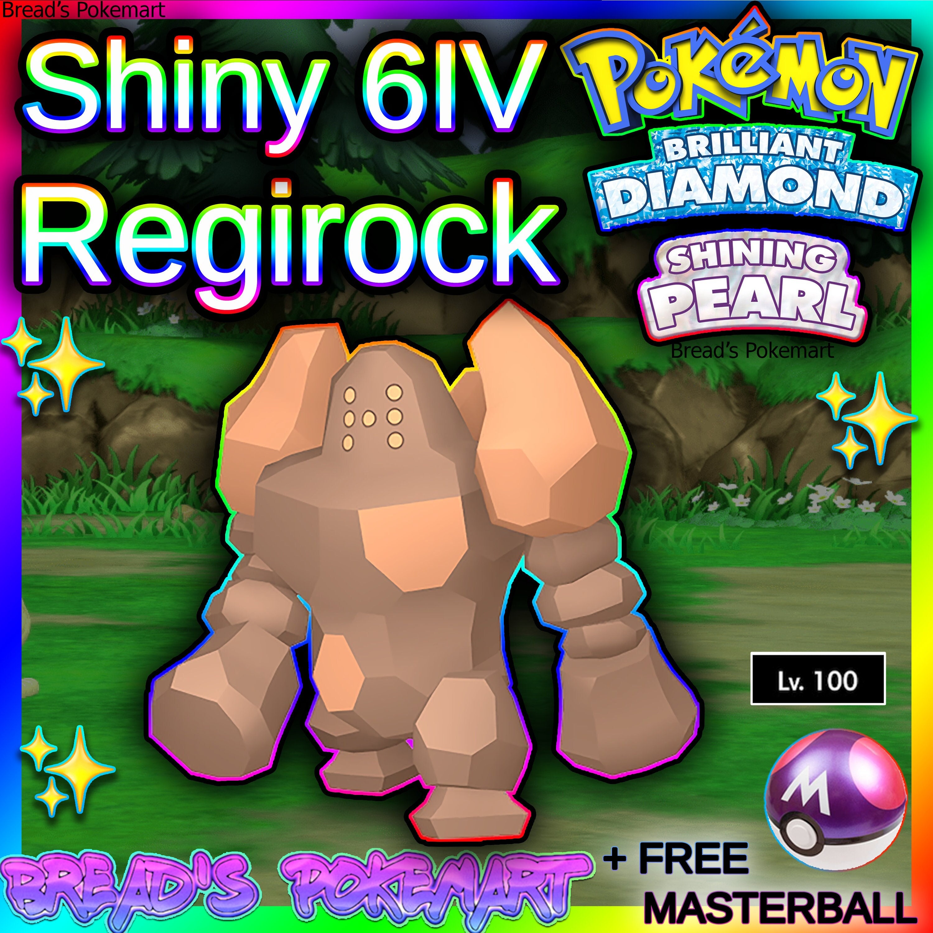 Pokemon HOME // Shiny Regigigas Regirock Registeel Regice 6IV -  Israel