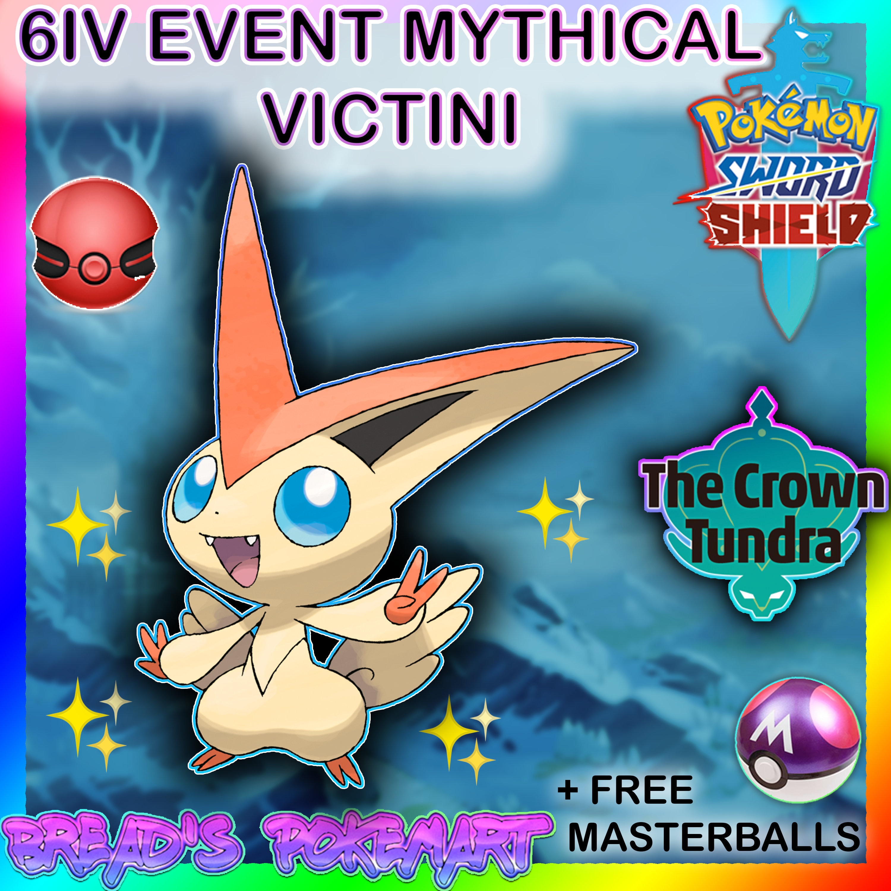 Pokemon Sword and Shield // GENESECT 6IV Events 2 (Instant Download) 