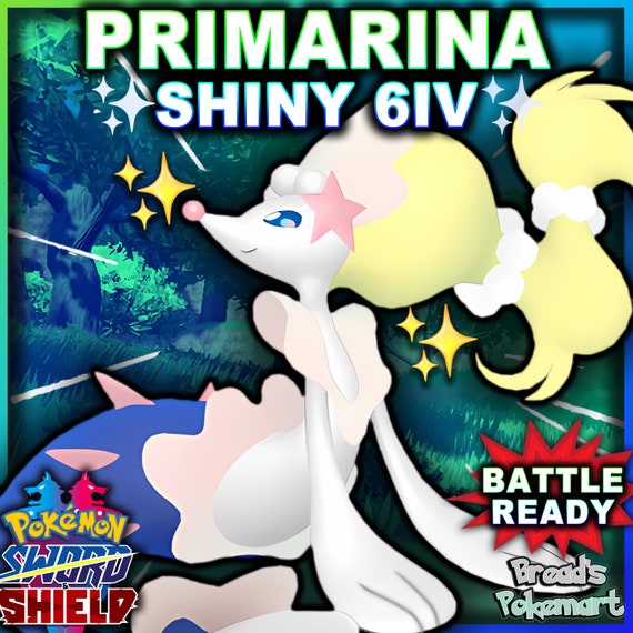 Pokemon Sword and Shield Ultra Shiny Reshiram 6IV-EV Trained