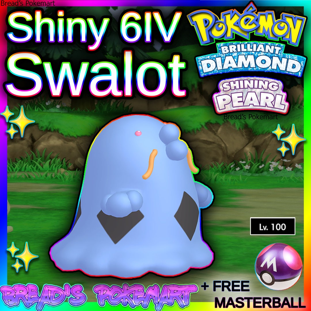 6IV Shiny Ditto Japanese or English Pokemon Brilliant Diamond and Shining  Pearl