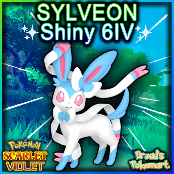 Pokemon Scarlet and Violet Shiny Eevee 6IV-EV Trained